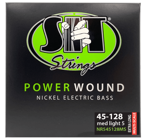 SIT ELECTRIC BASS STRINGS POWER WOUND NICKEL
