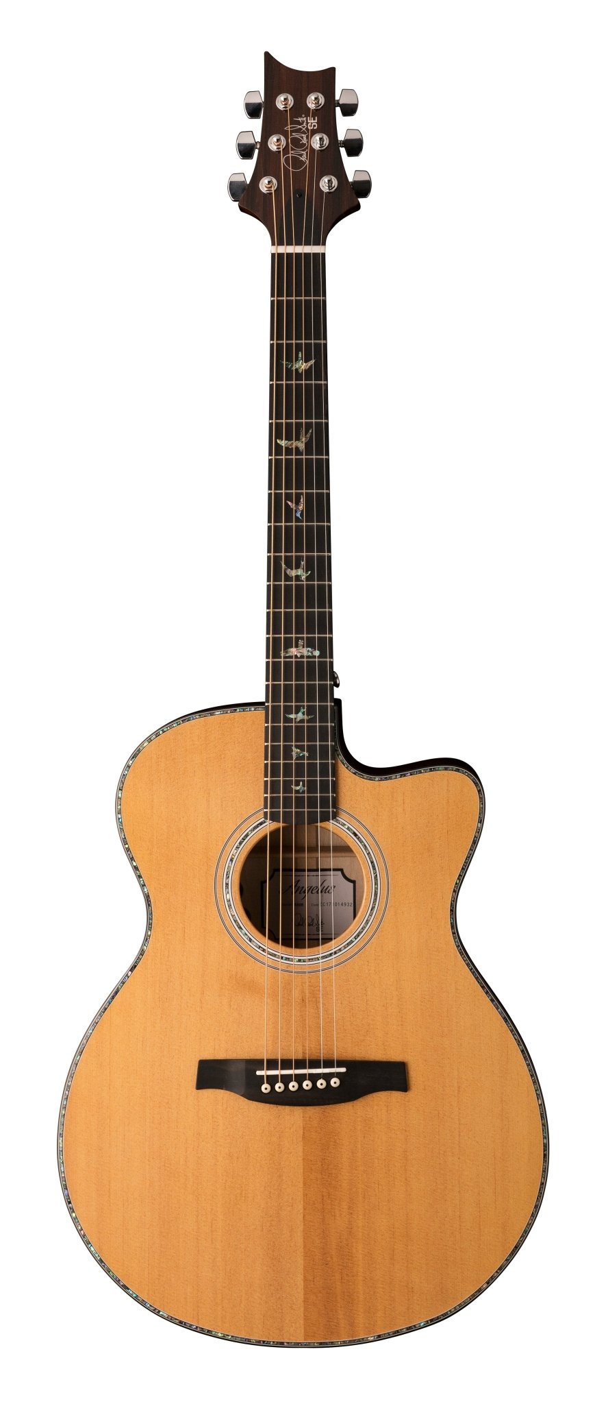 PRS Acoustic SE A50E Natural Black Gold Burst