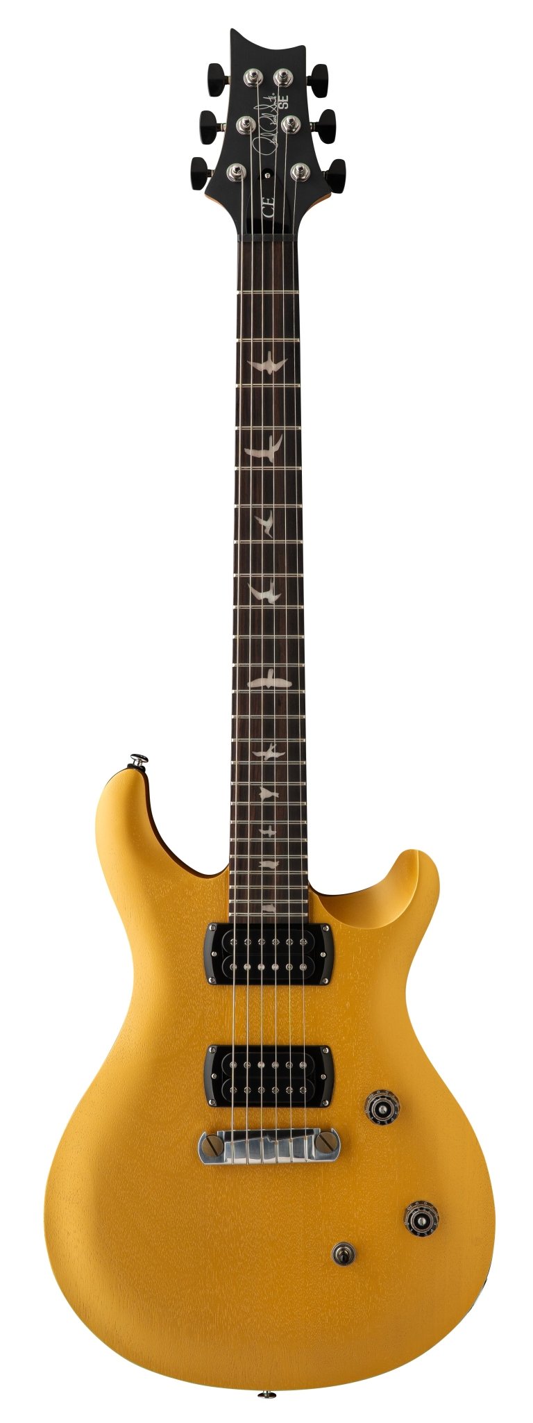 PRS SE CE24 Standard Stoptail Satin Metallic Gold
