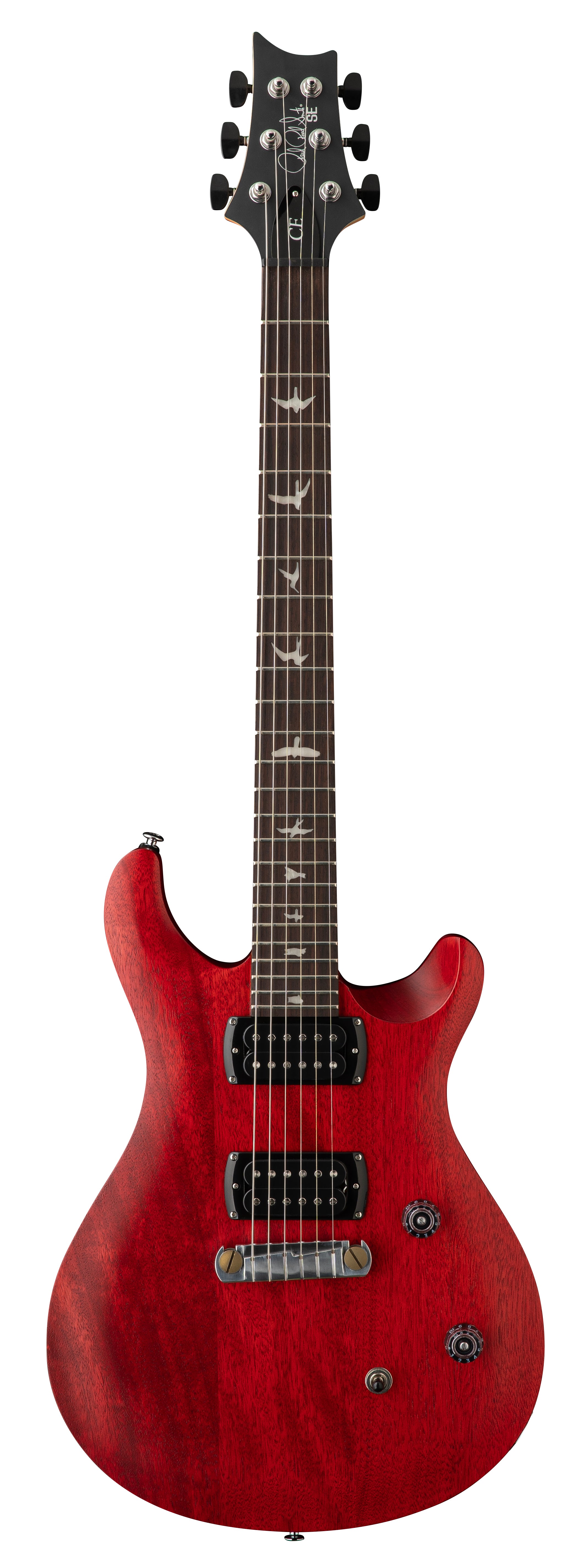 PRS SE CE24 Standard Stoptail Satin Vintage Cherry