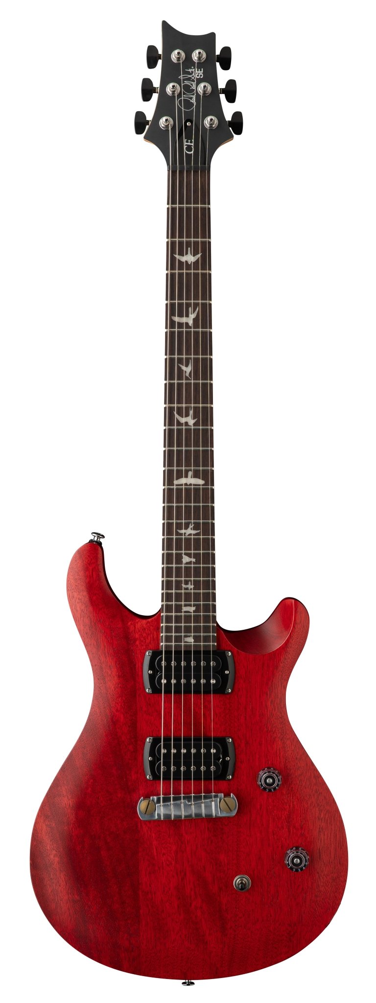 PRS SE CE24 Standard Stoptail Satin Vintage Cherry