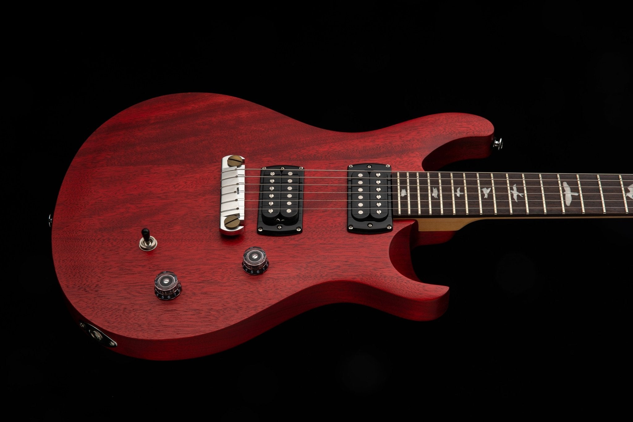 PRS SE CE24 Standard Stoptail Satin Vintage Cherry