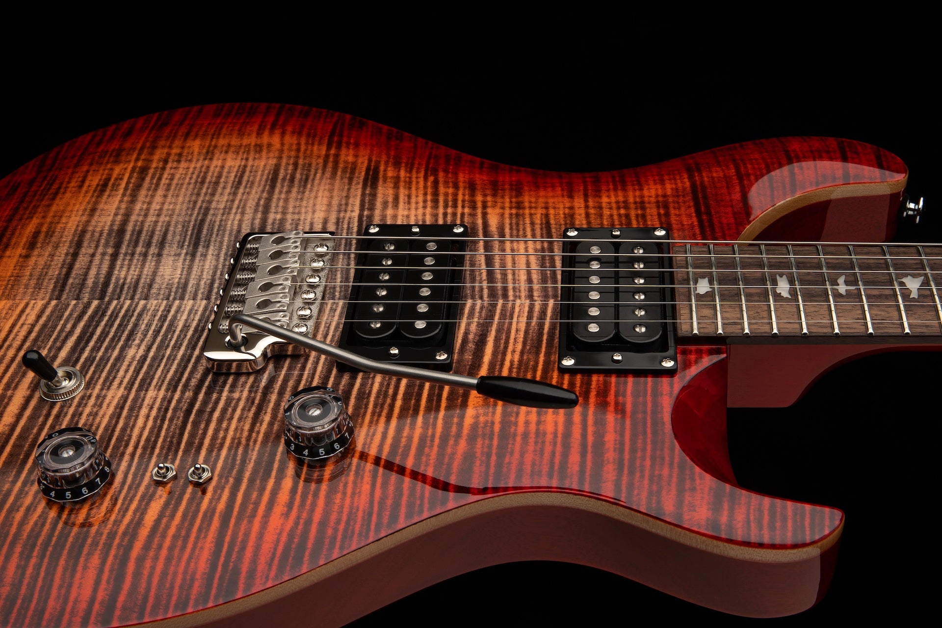 PRS SE Custom 24-08 Charcoal Cherry