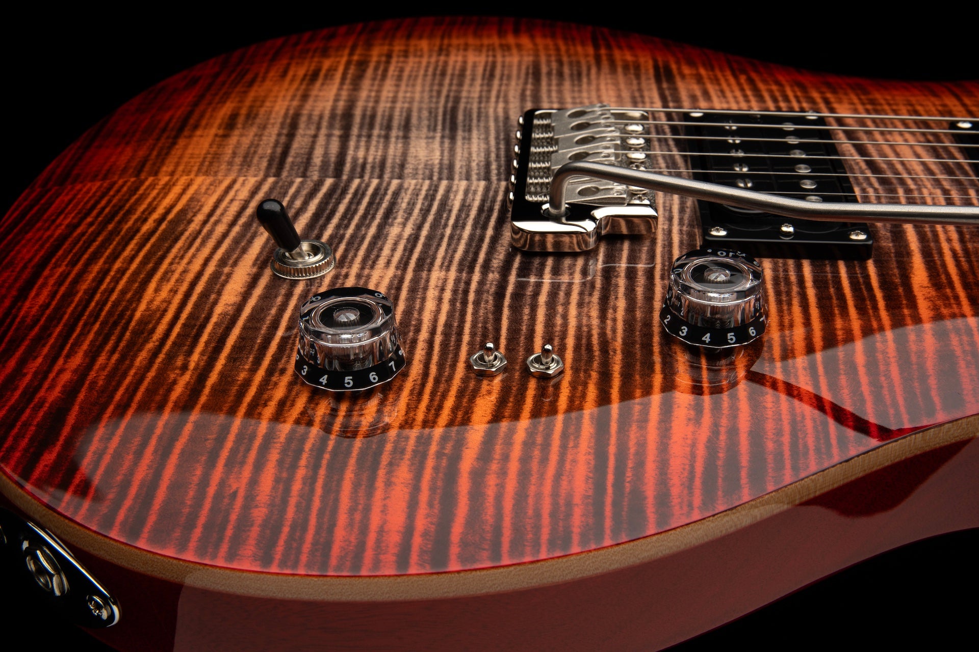 PRS SE Custom 24-08 Charcoal Cherry