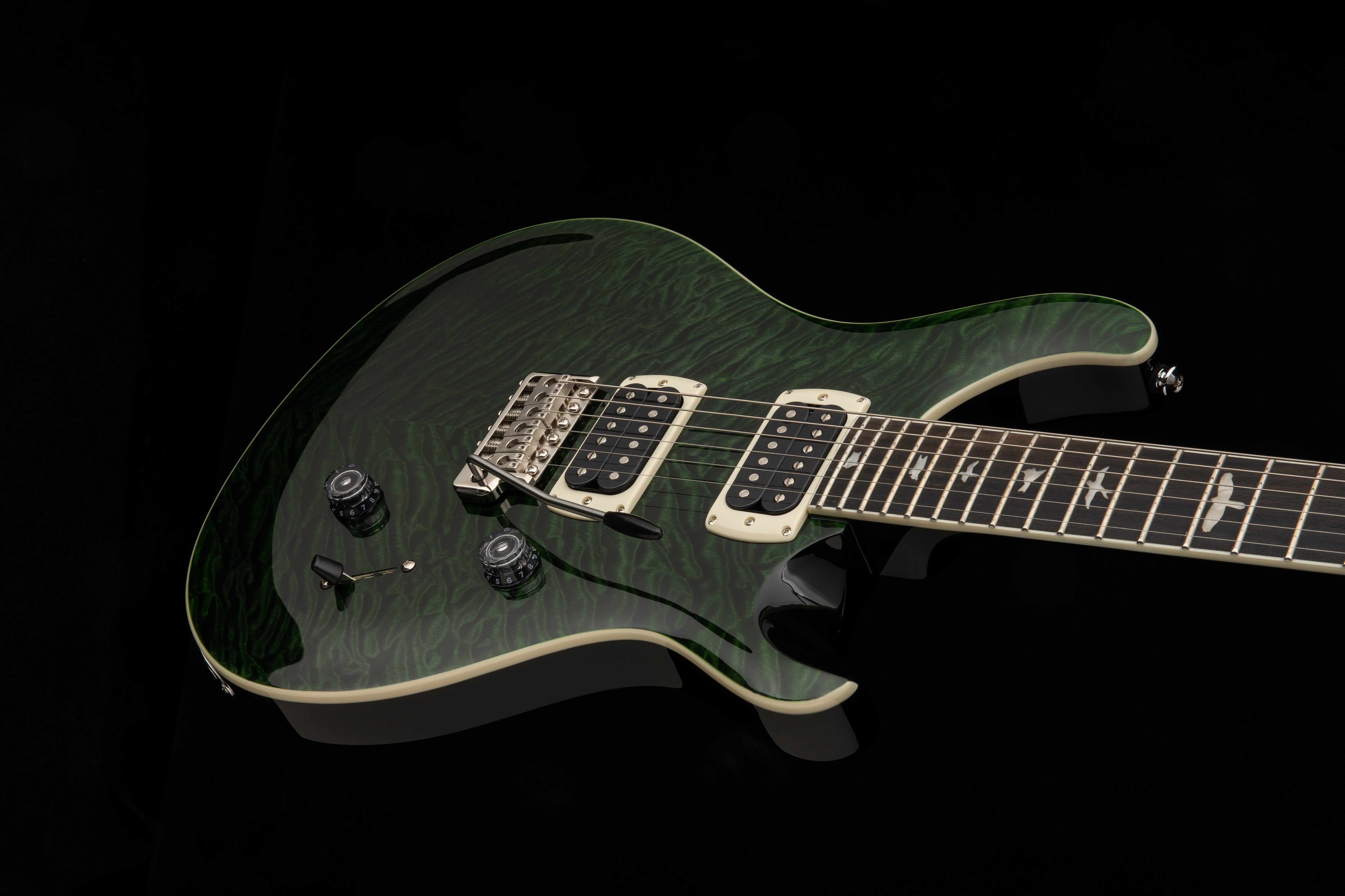 PRS SE Custom 24 Quilt Teal Black