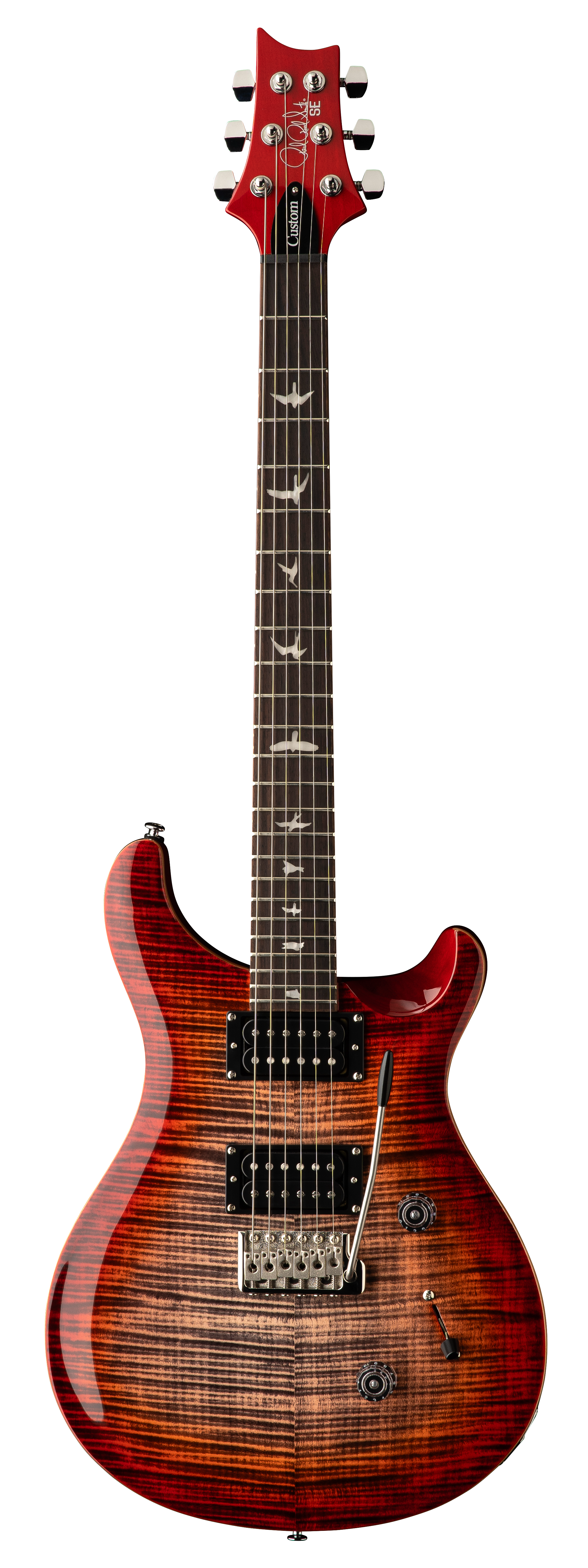 PRS SE Custom 24 Charcoal Cherry