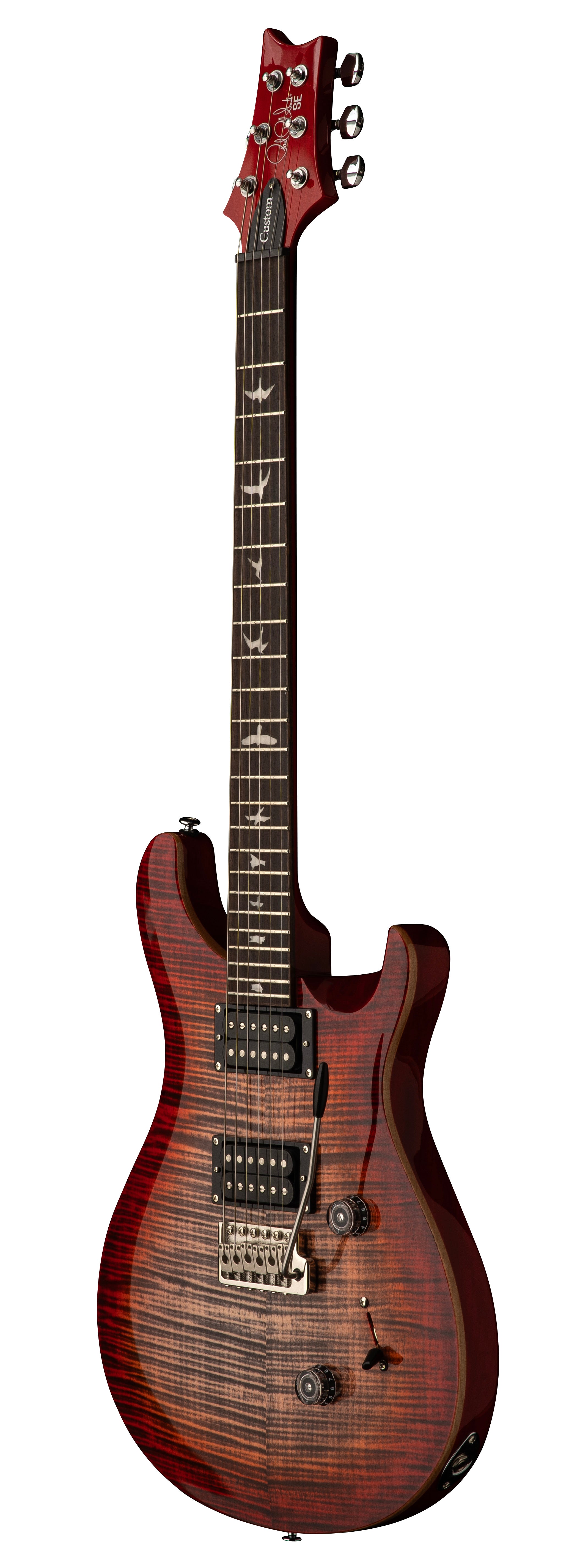 PRS SE Custom 24 Charcoal Cherry