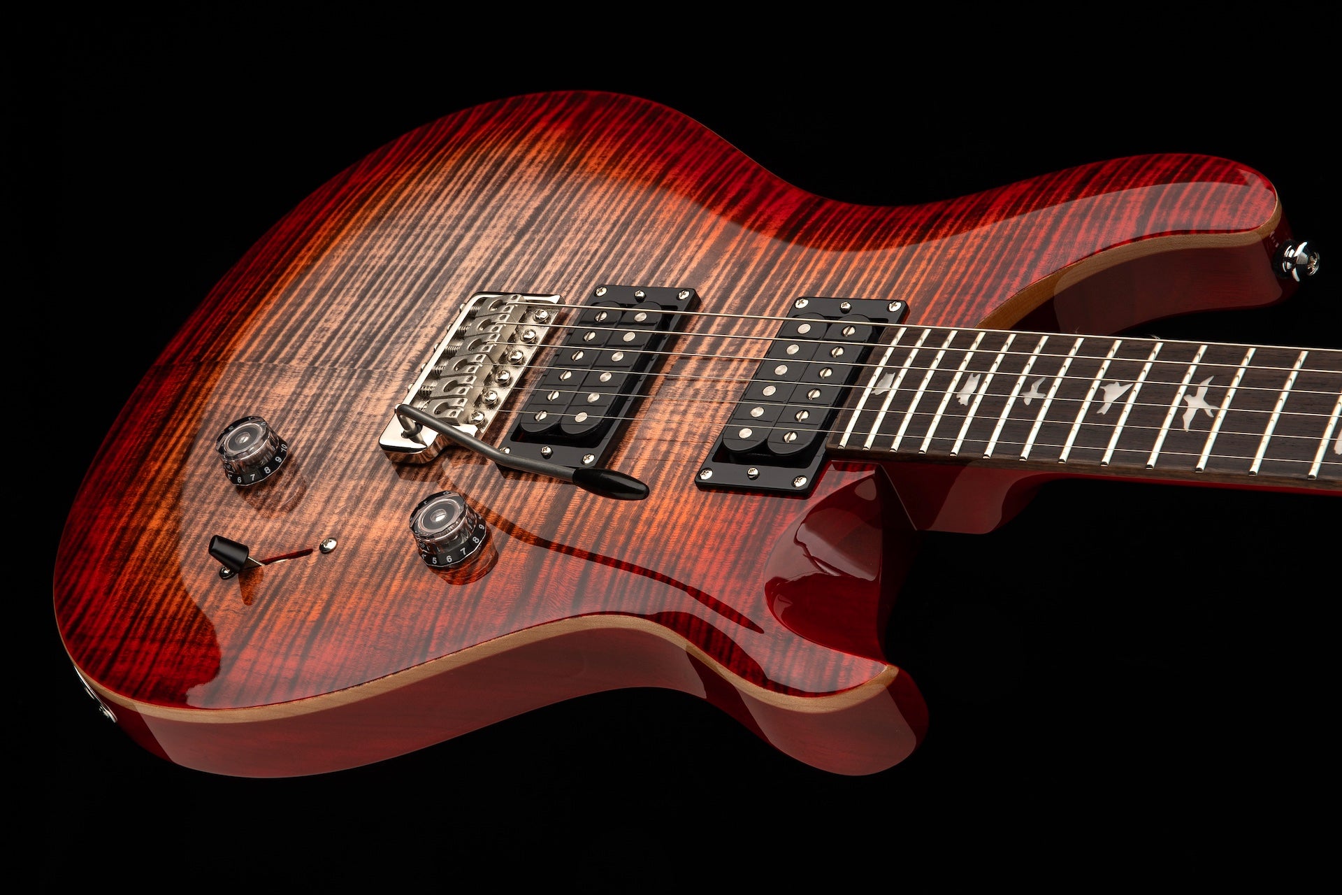 PRS SE Custom 24 Charcoal Cherry