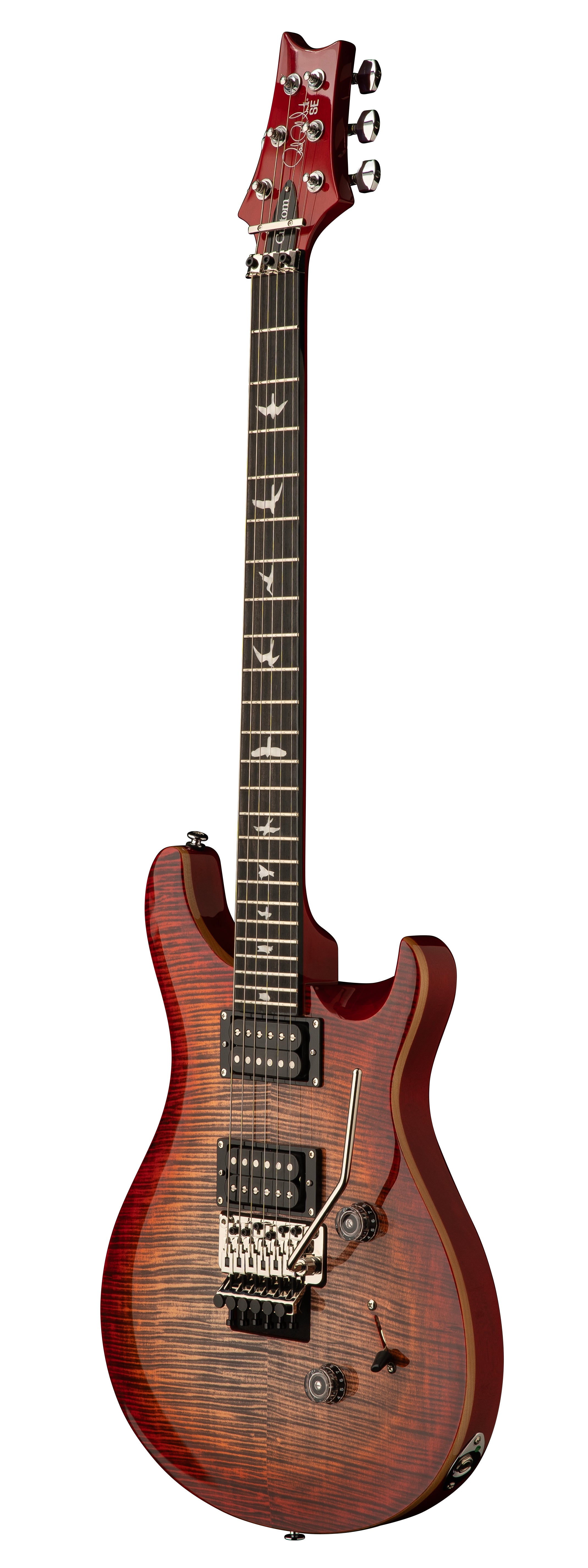 PRS SE Custom 24 Floyd Charcoal Cherry