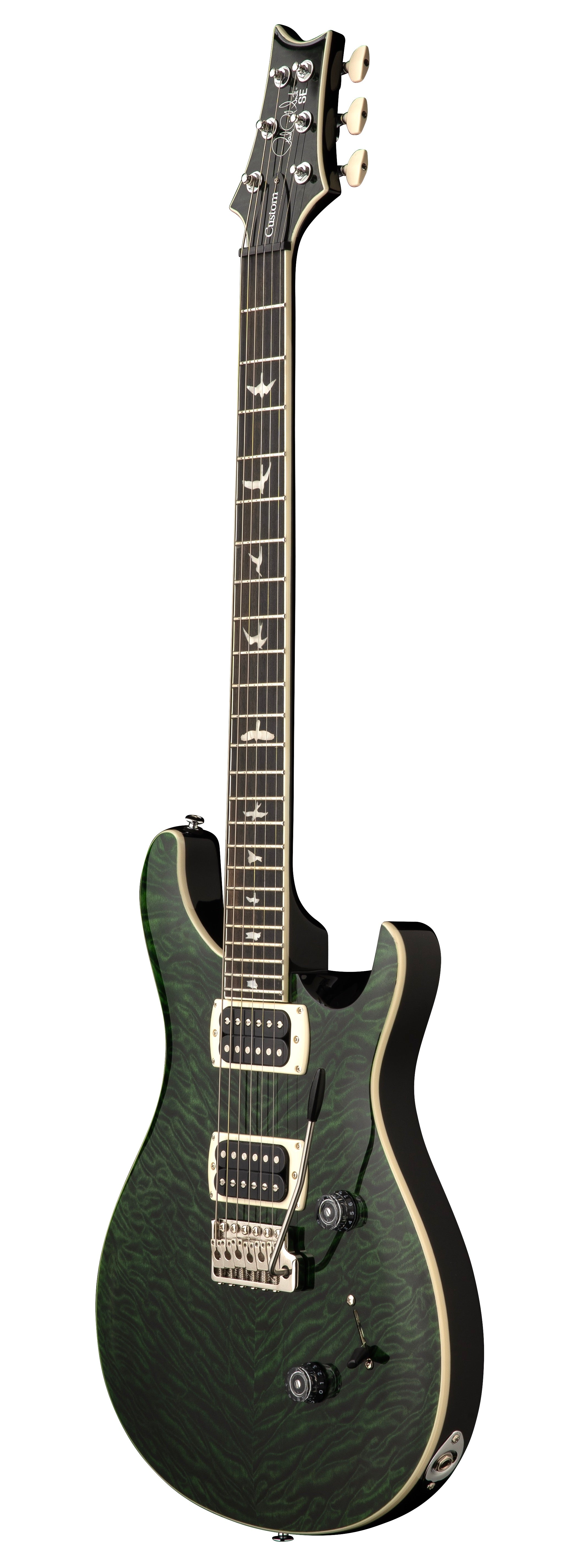 PRS SE Custom 24 Quilt Teal Black