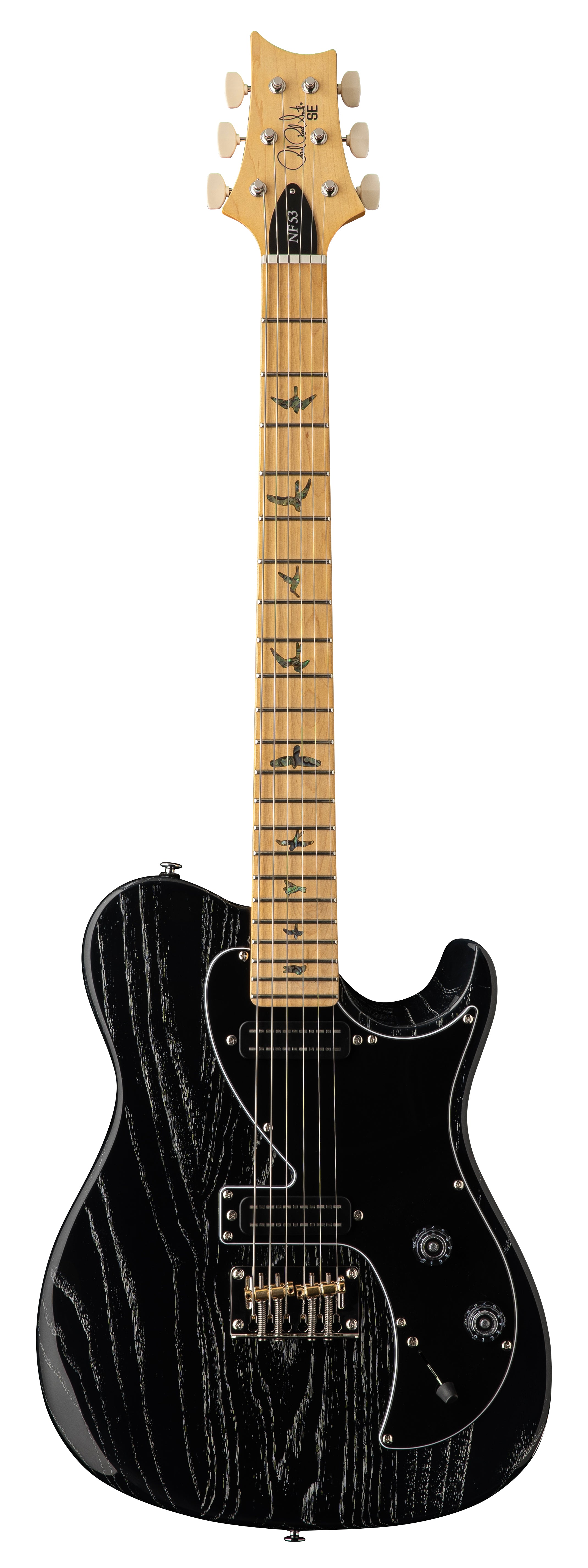 PRS SE NF53 Black Dog Hair