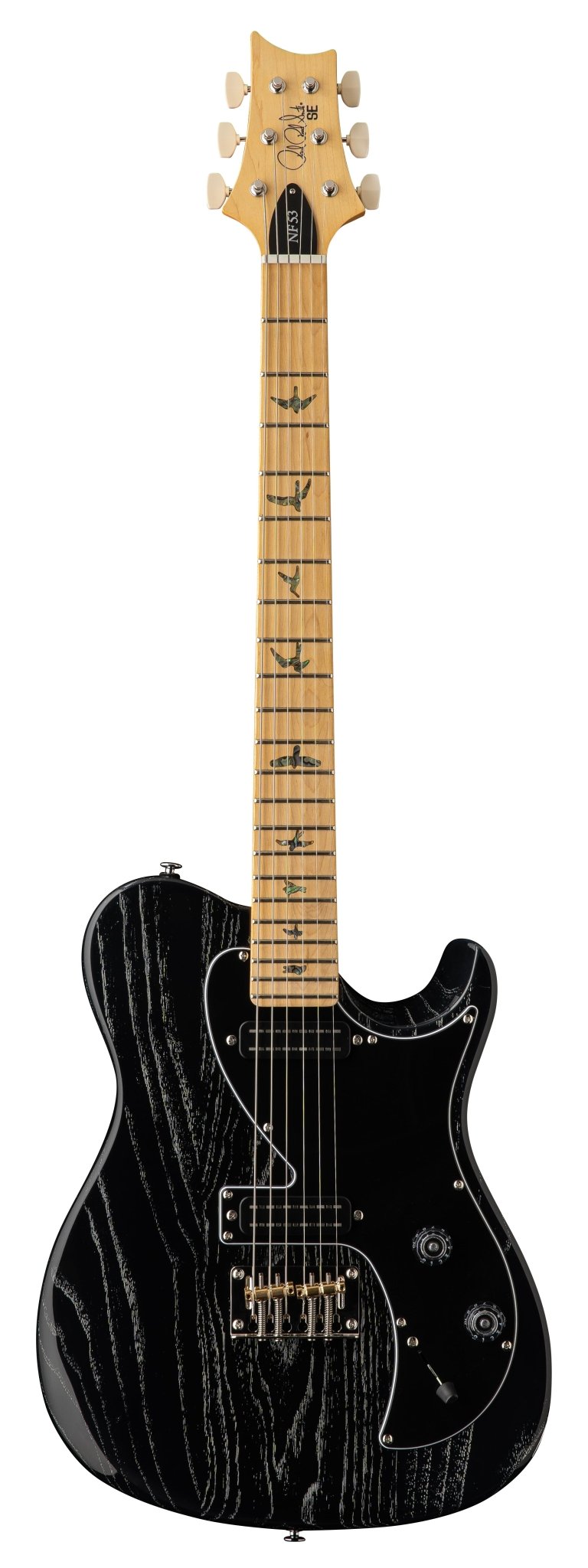PRS SE NF53 Black Dog Hair