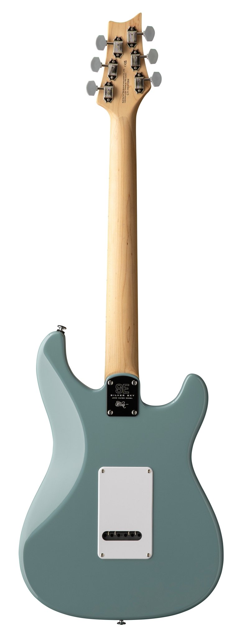 PRS SE Silver Sky Maple Stone Blue "Lefty"