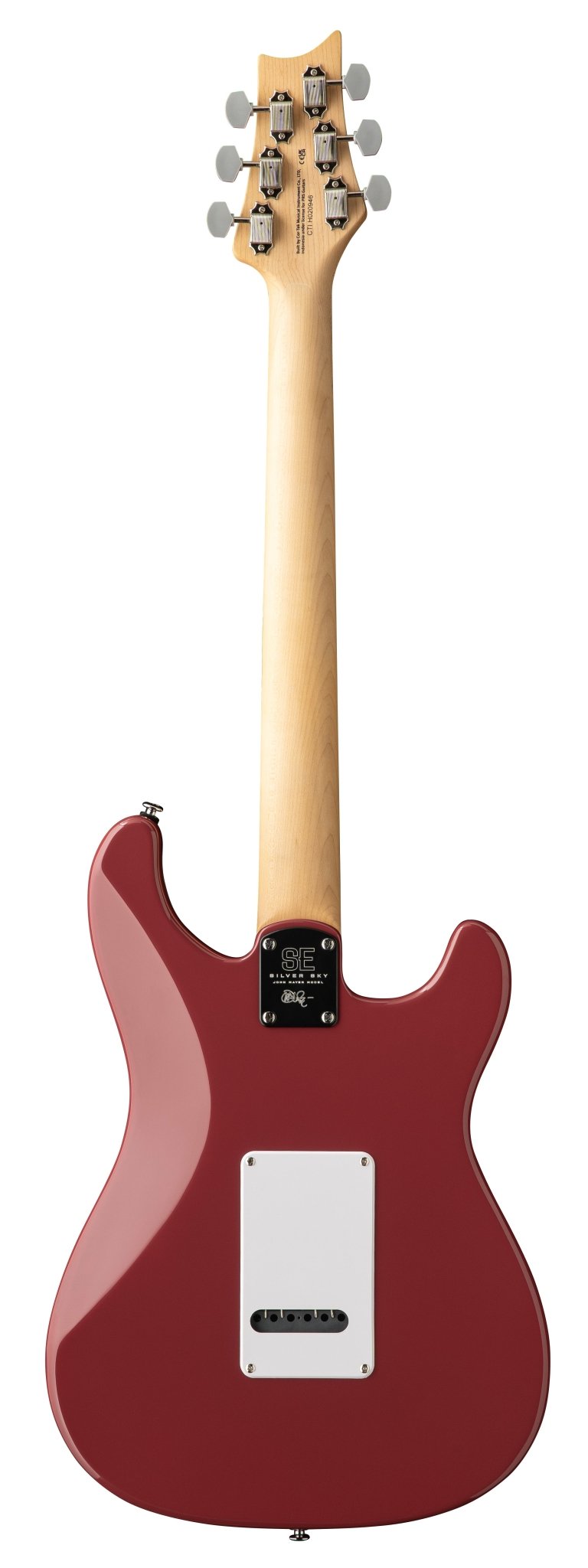 PRS SE Silver Sky Rosewood Derby Red "Lefty"