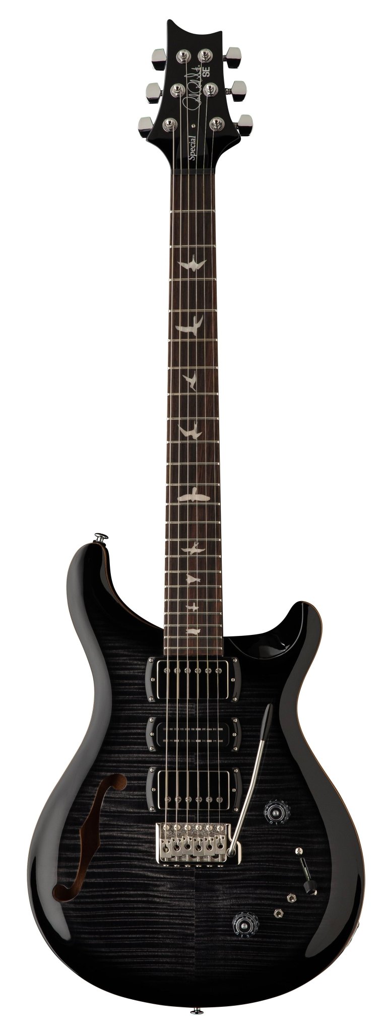 PRS SE Special Semi-Hollow Charcoal Burst