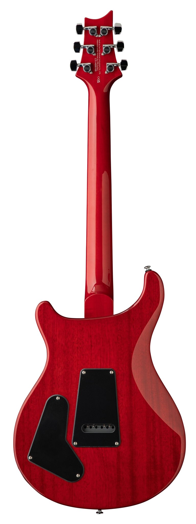 PRS SE Studio Charcoal Cherry Burst