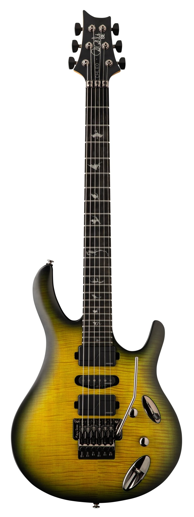 PRS SE Chleo Herman Li SIgnature Mantis Glow