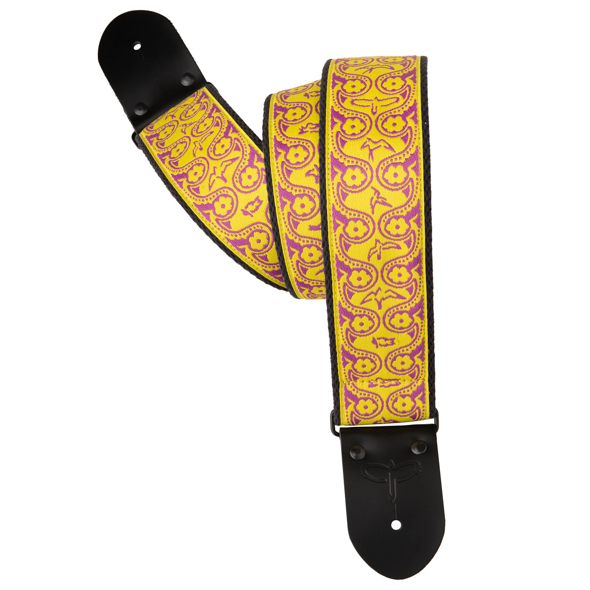 PRS 2.5” Retro Guitar Strap, Fleur, Violet 114368:034