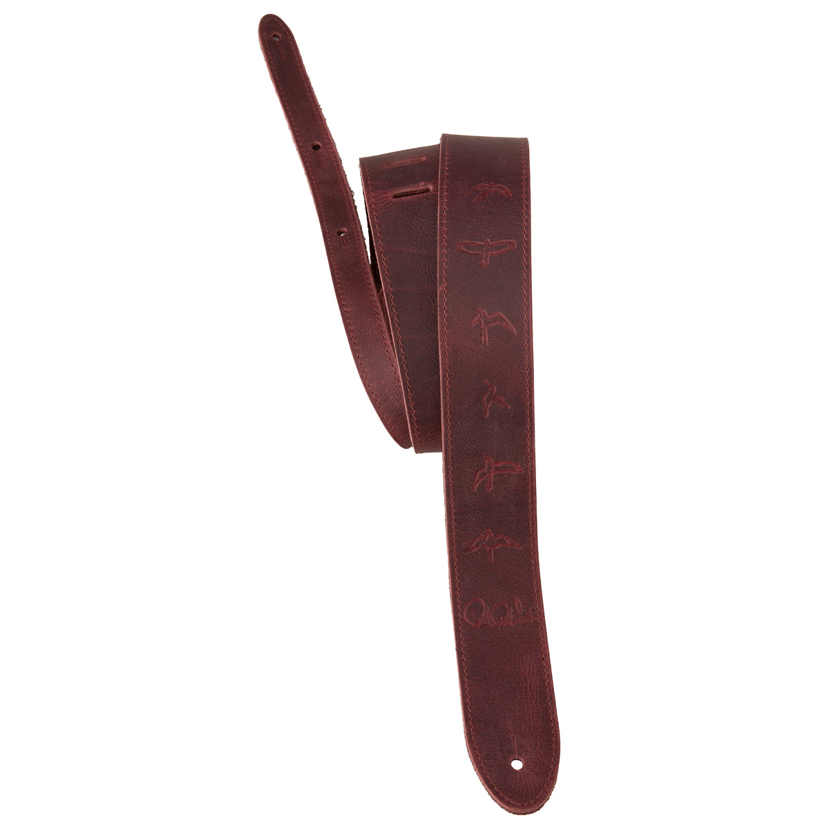 PRS 2” Reversible Guitar Strap Oxblood 114370:036