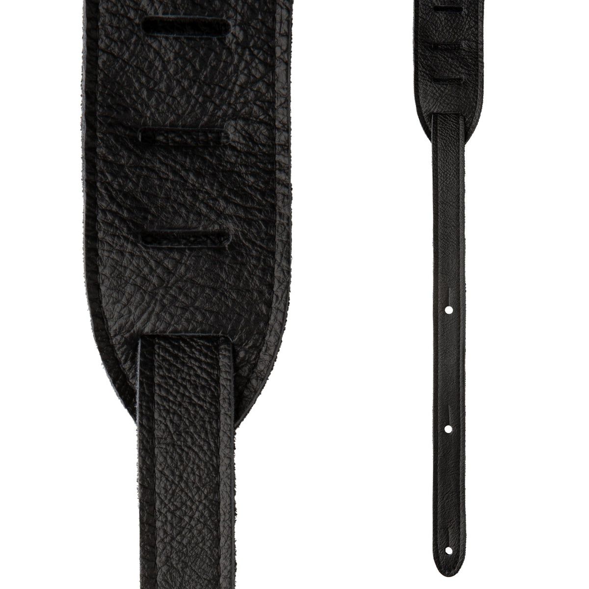 2” PRS Leather Strap, Embossed Birds, Black 113010:001