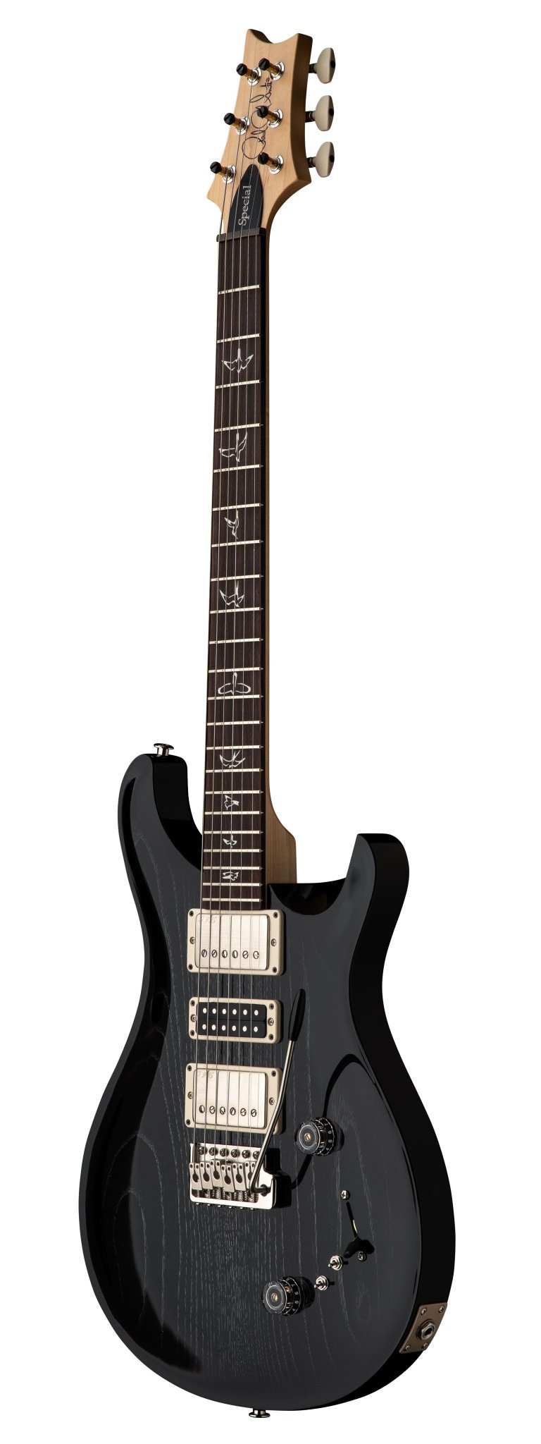 PRS Swamp Ash Special Black Doghair Smokeburst Rosewood fb 0404115