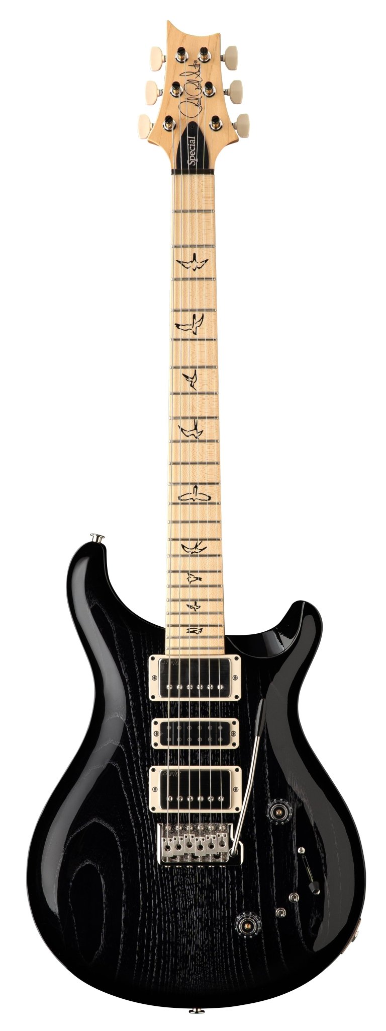PRS Swamp Ash Special Maple Black Doghair Smokeburst 0404835