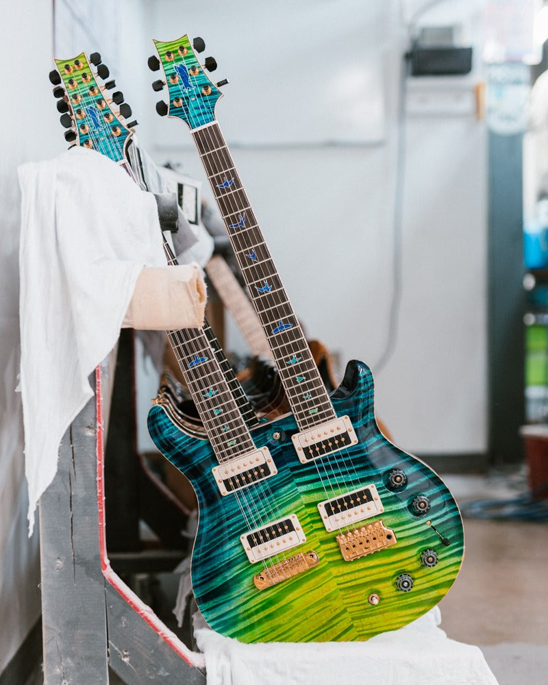 PRS Private stock doubleneck laguna dragon's breathe 0368662