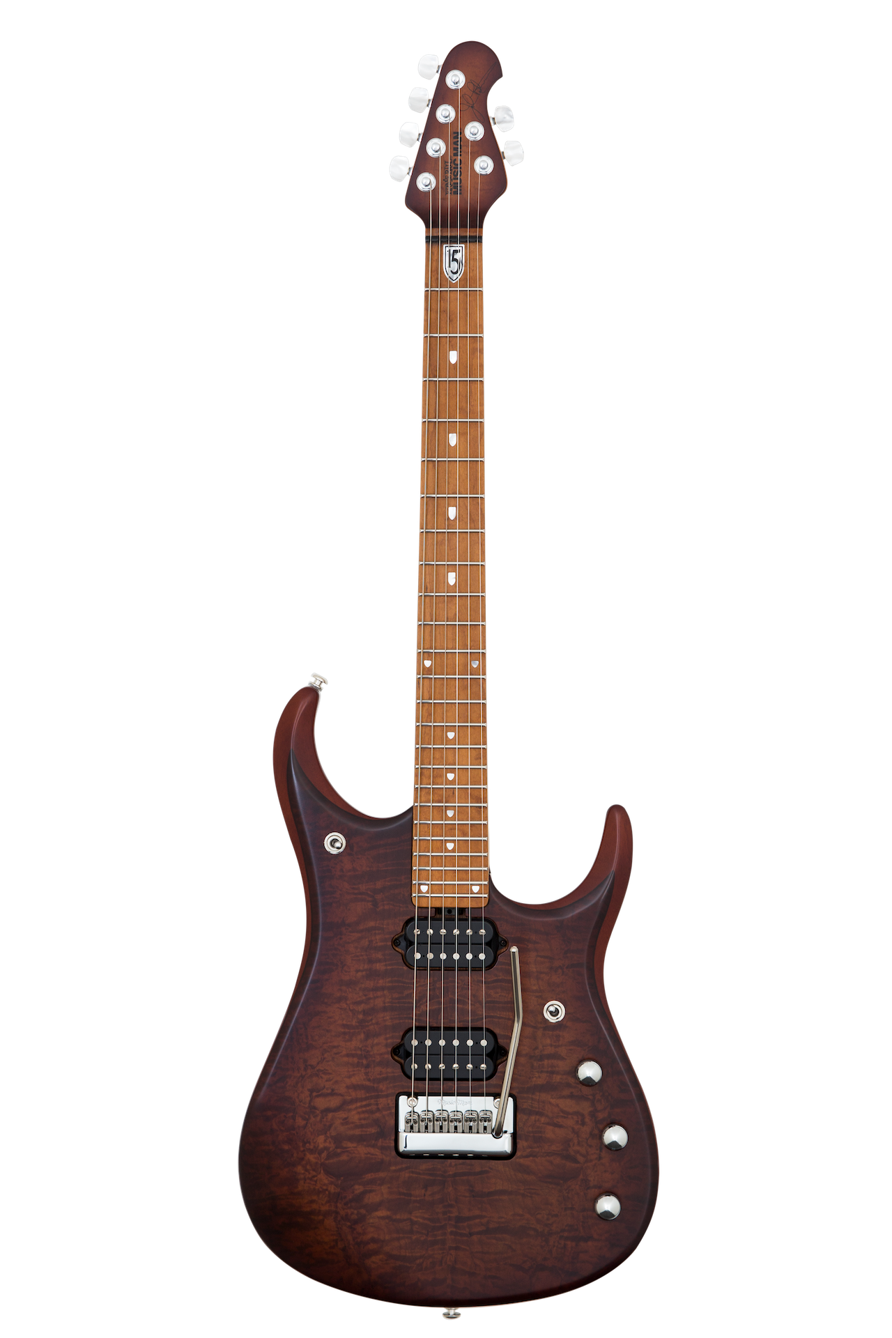 *UPCOMING* Ernie Ball Music Man JP 15 Sahara Burst Quilt H04347