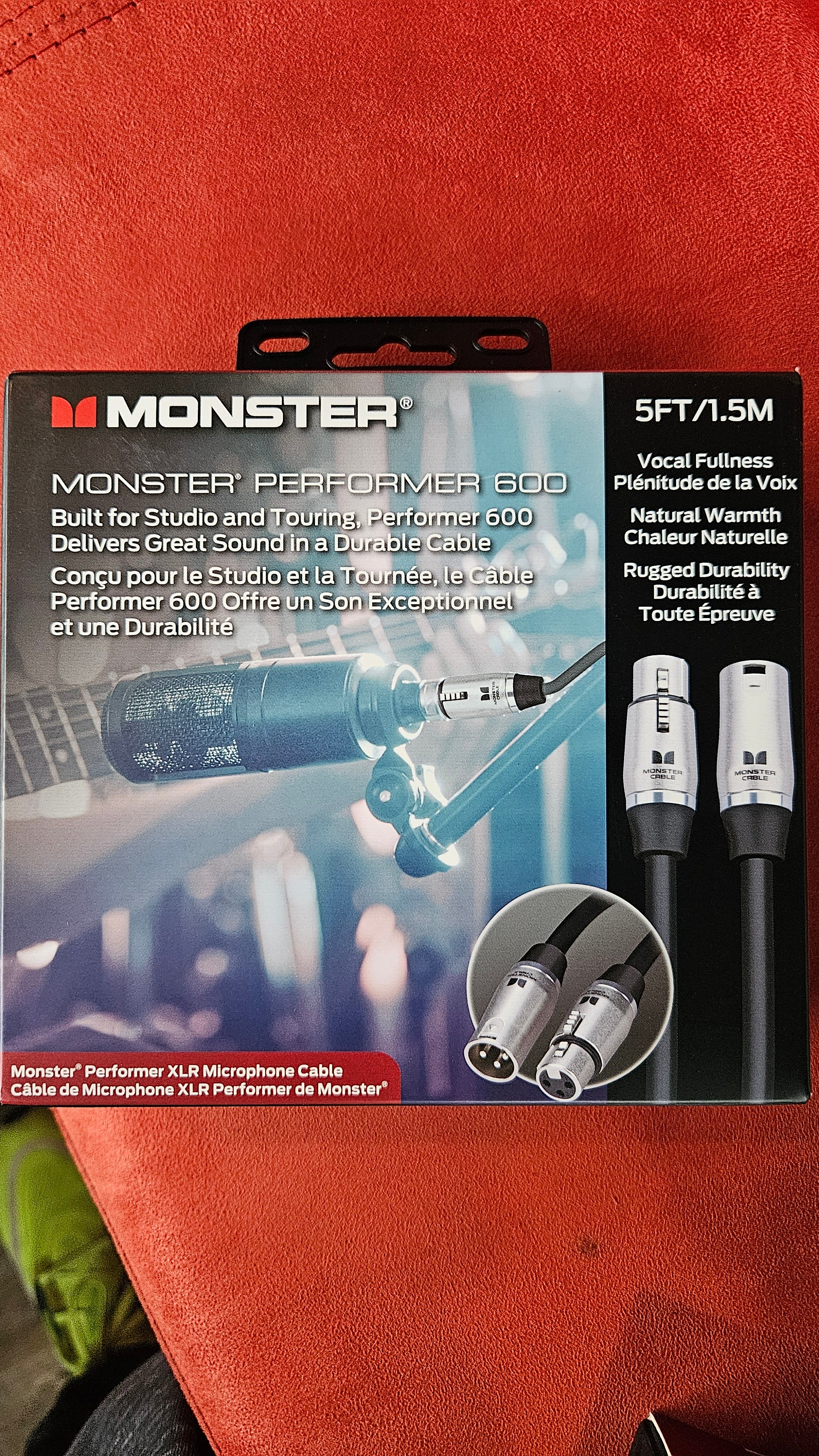 Monster® Prolink Performer™ 600 Microphone Cable