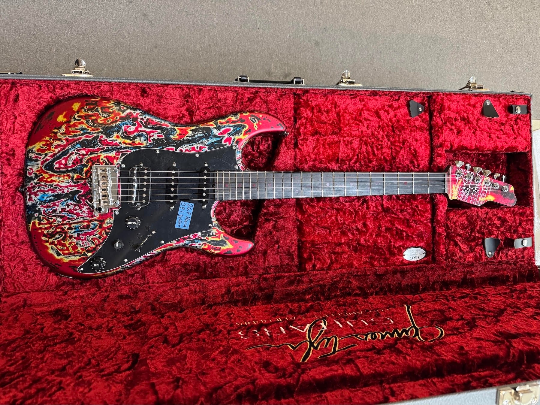 ギター JamesTylerUSAStudio Elite Burning Water James Tyler USA Studio Elite Burning Water 2K Rosewood Board