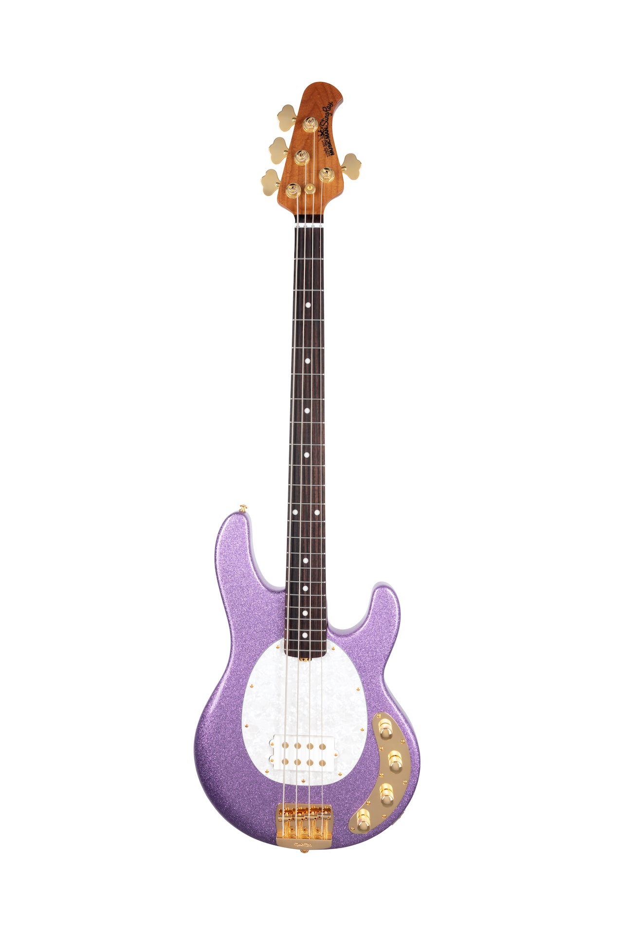 Ernie Ball Music Man StingRay Special 5 H Bass Guitar - Amethyst Sparkle with Rosewood Fingerboard F94930 - HIENDGUITAR   Musicman bass
