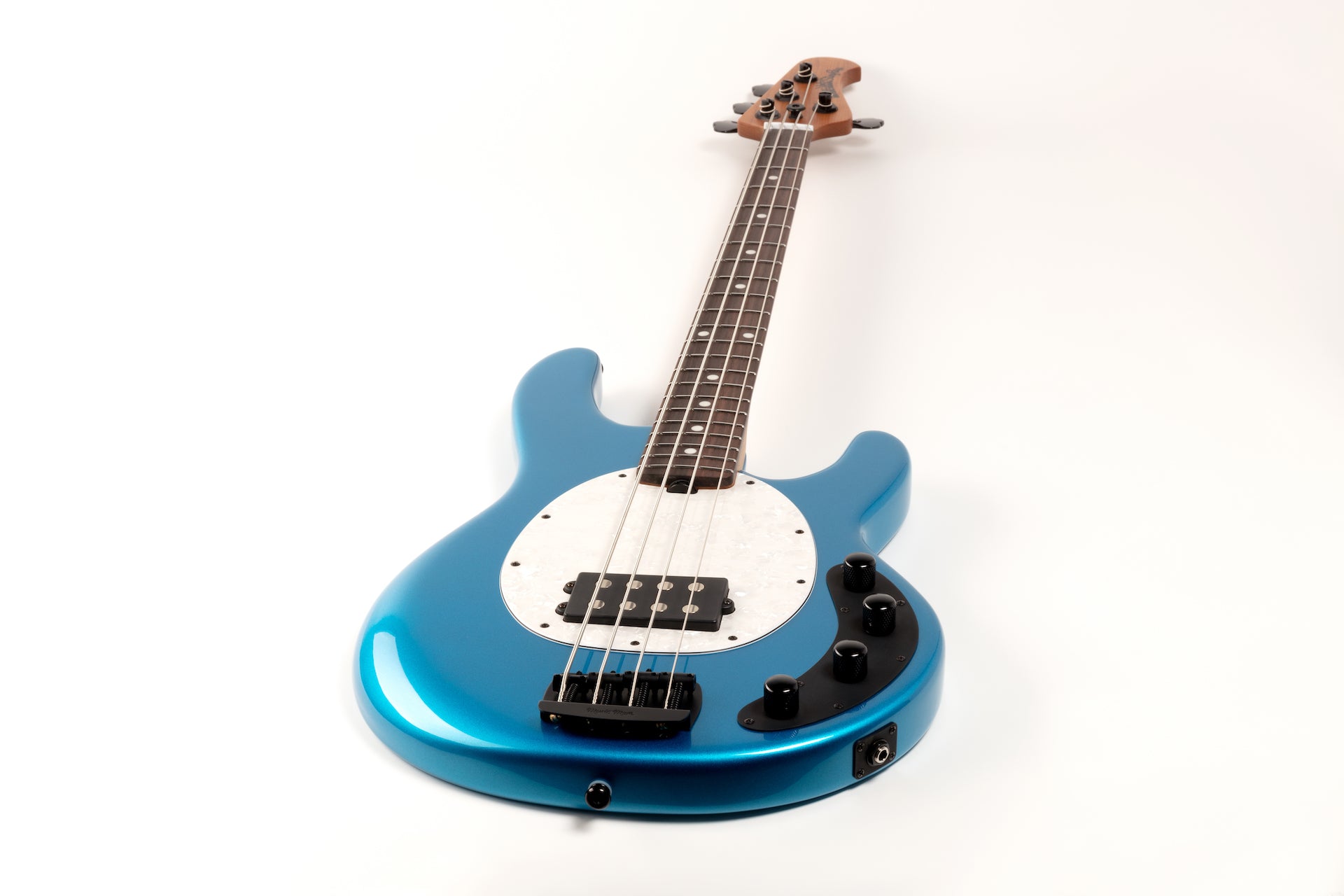 Ernie Ball Music Man StingRay Special Bass Guitar - Speed Blue with Rosewood Fingerboard F96542 - HIENDGUITAR   Musicman bass