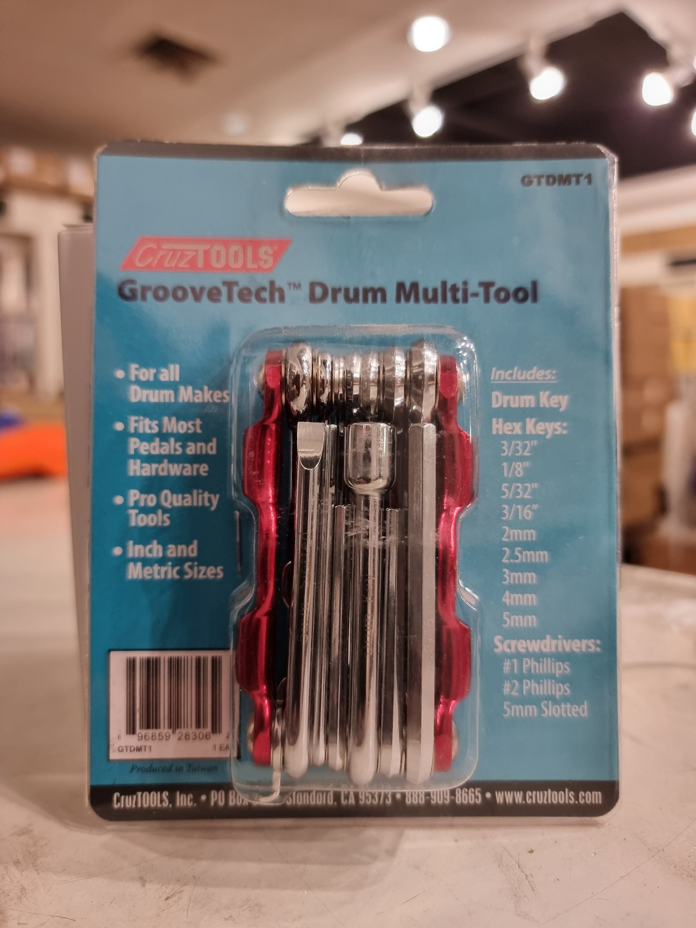 Groovetech multi drum tool