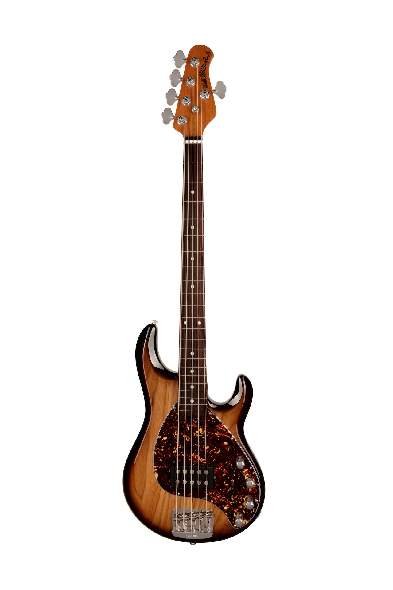 Ernie Ball Music Man StingRay Special 5 Bass Guitar - Burnt Ends with Rosewood Fingerboard F95728 - HIENDGUITAR   Musicman bass