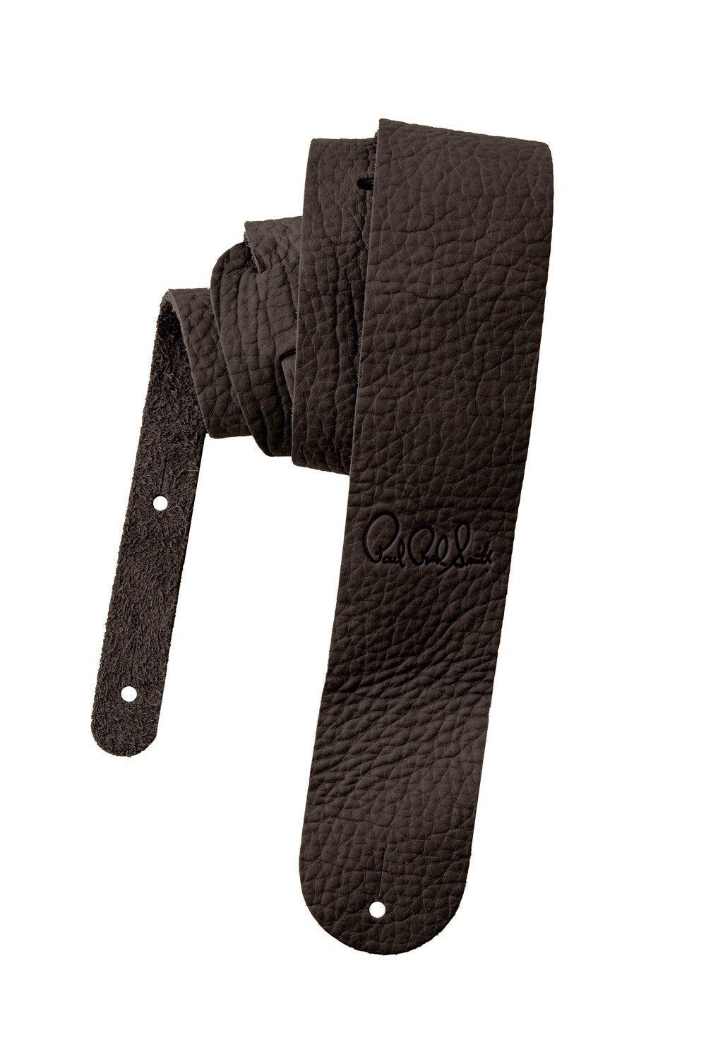 PRS 2.5" Buffalo Leather Strap - HIENDGUITAR Dark Brown Dark Brown PRS Straps