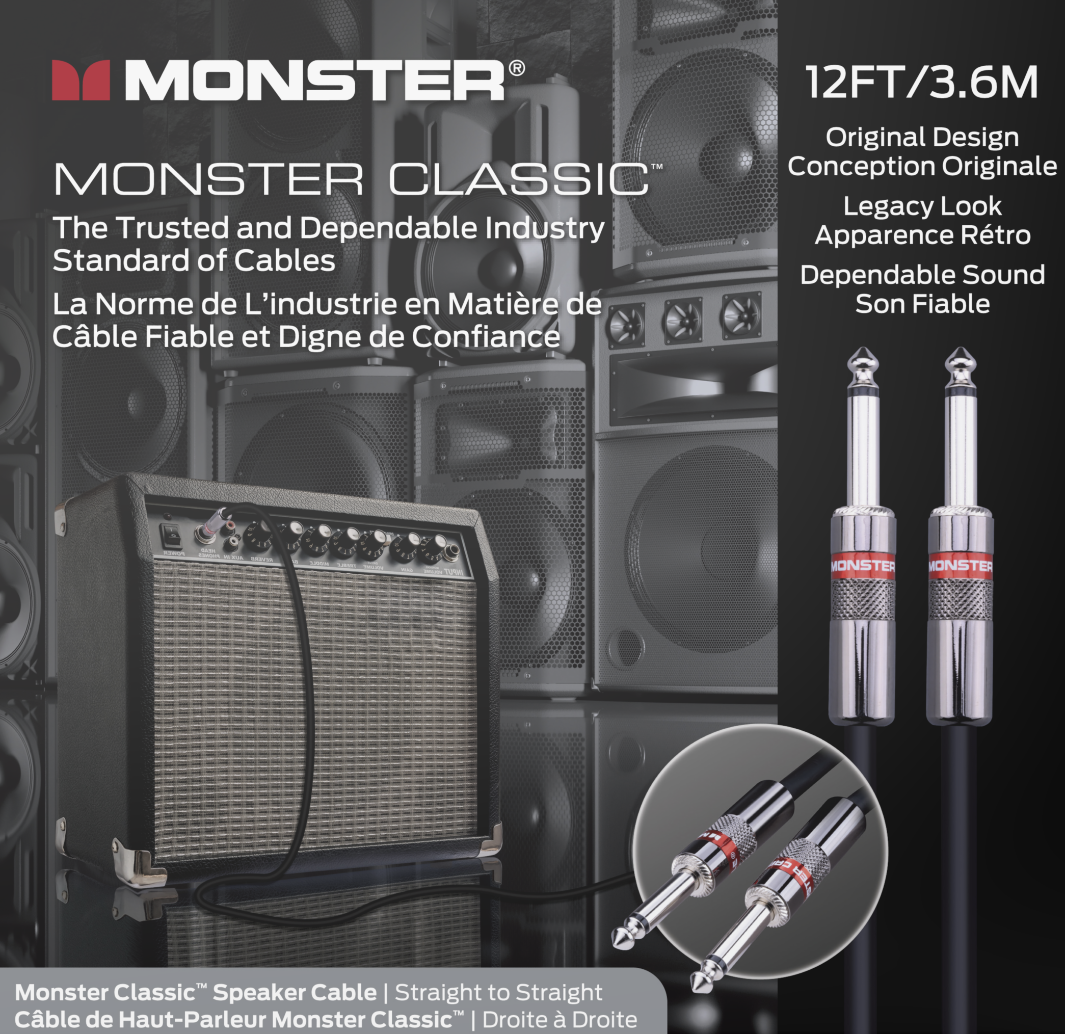 Monster® Prolink Monster Classic™ Speaker Cable