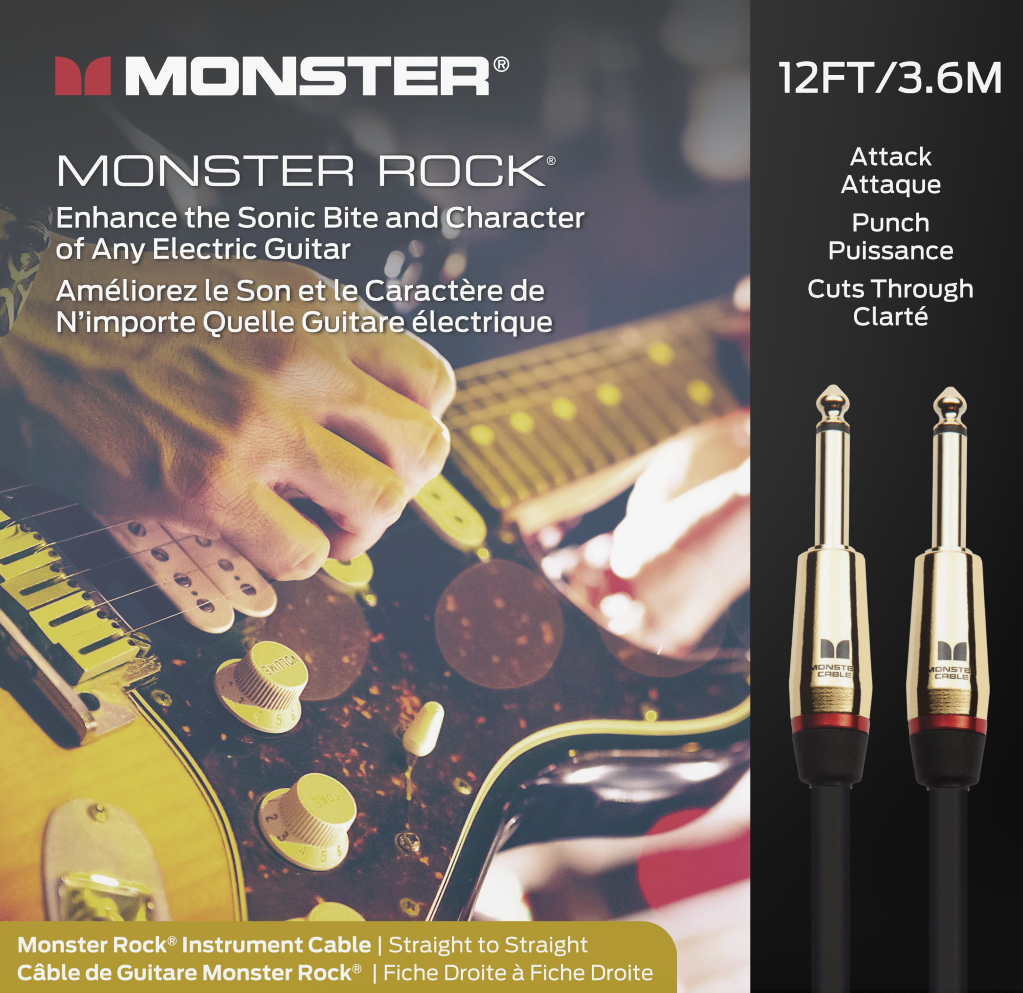 Monster Cable Rockモンスターケーブル3.6m-