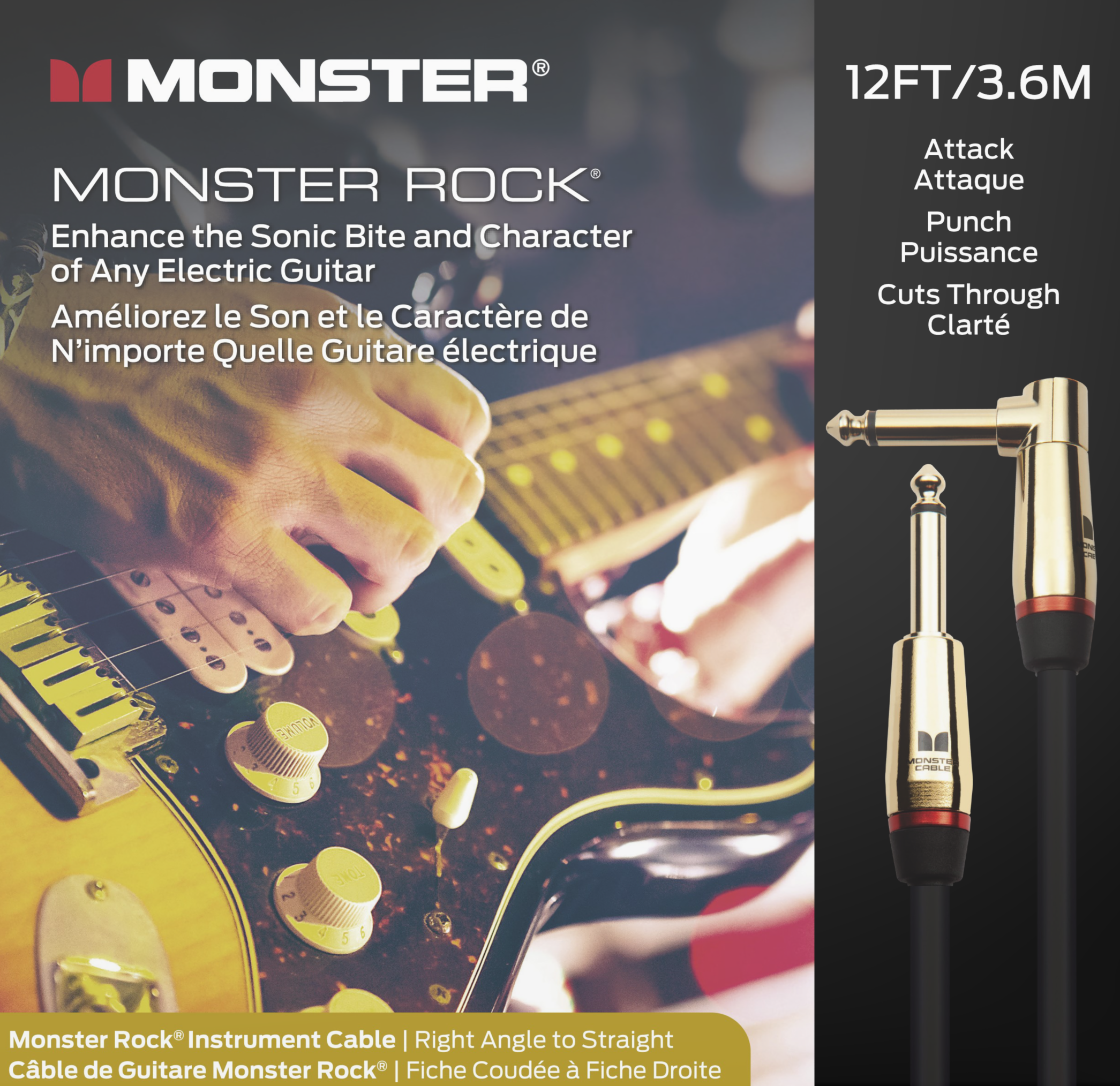 Monster® Prolink Rock Instrument Cable