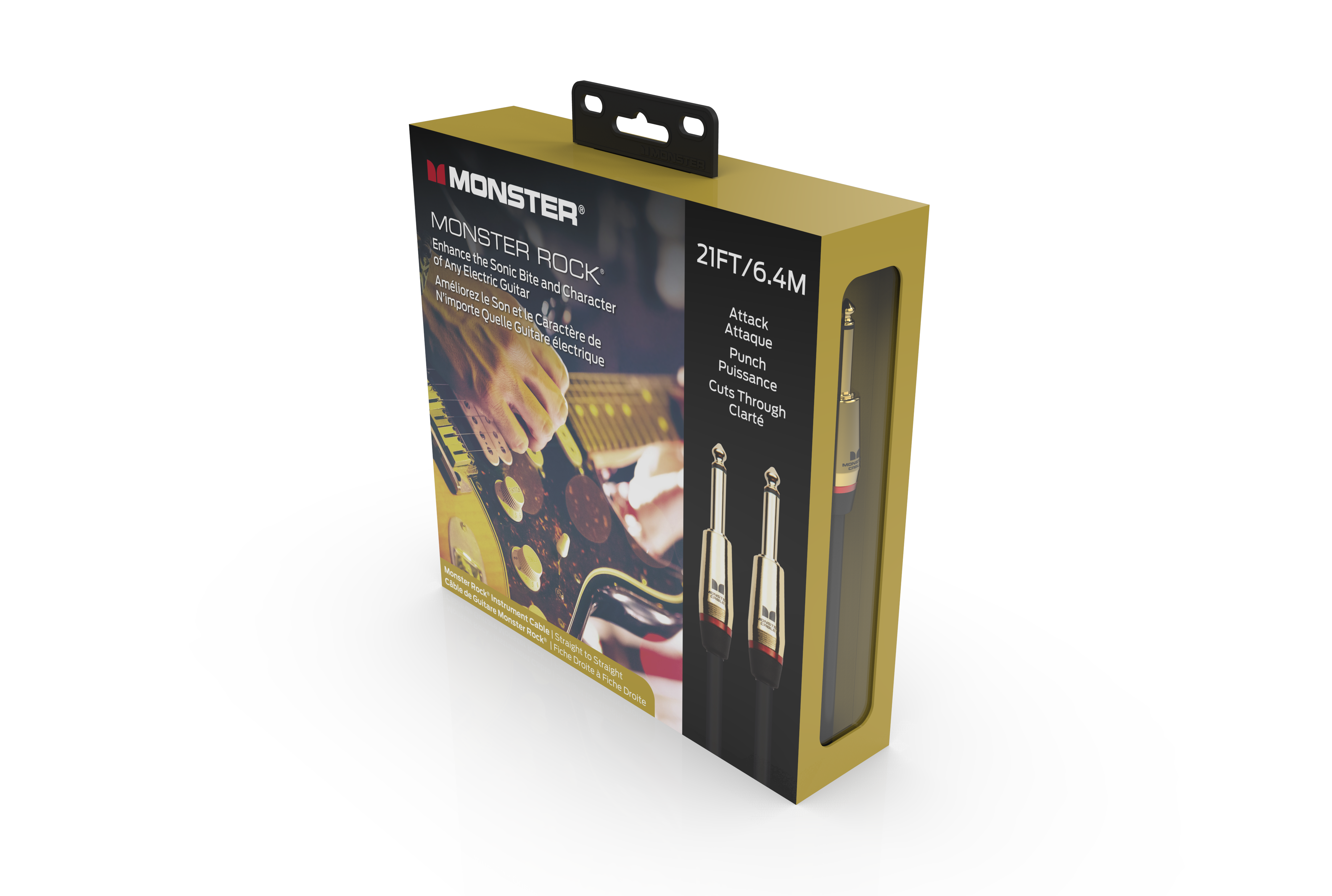 Monster® Prolink Rock Instrument Cable - HIENDGUITAR   Monstercable Cable