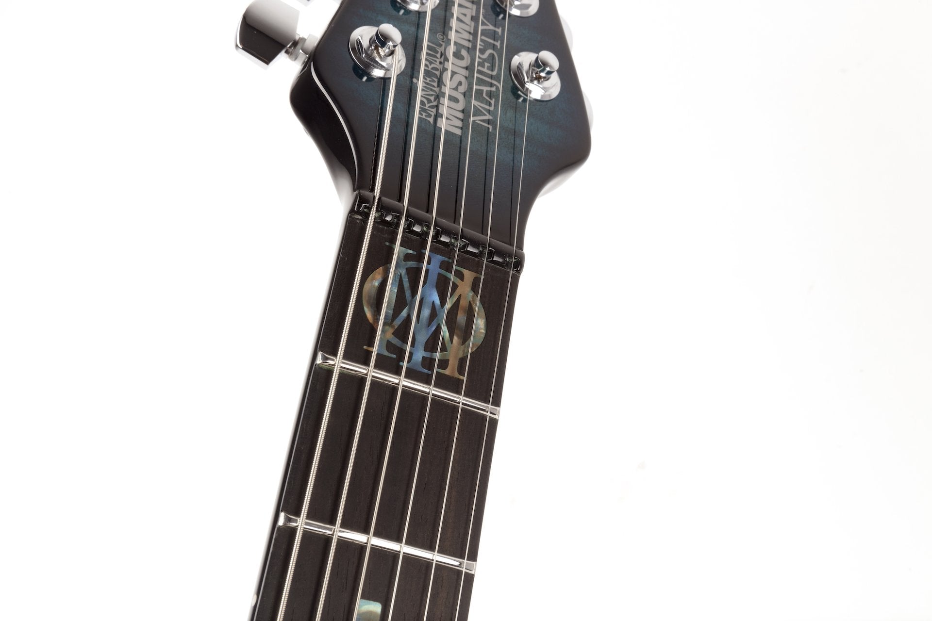 Ernie Ball Music Man John Petrucci Majesty Electric Guitar - Hydrospace with Ebony Fingerboard M014771 - HIENDGUITAR   Musicman GUITAR