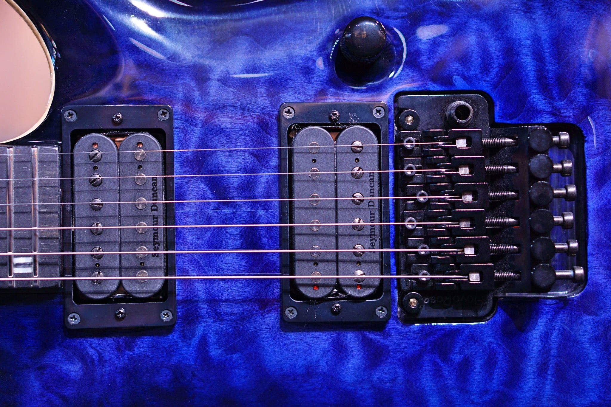 ESP E-II HORIZON FR quilt maple reindeer blue - HIENDGUITAR   E-II guitar