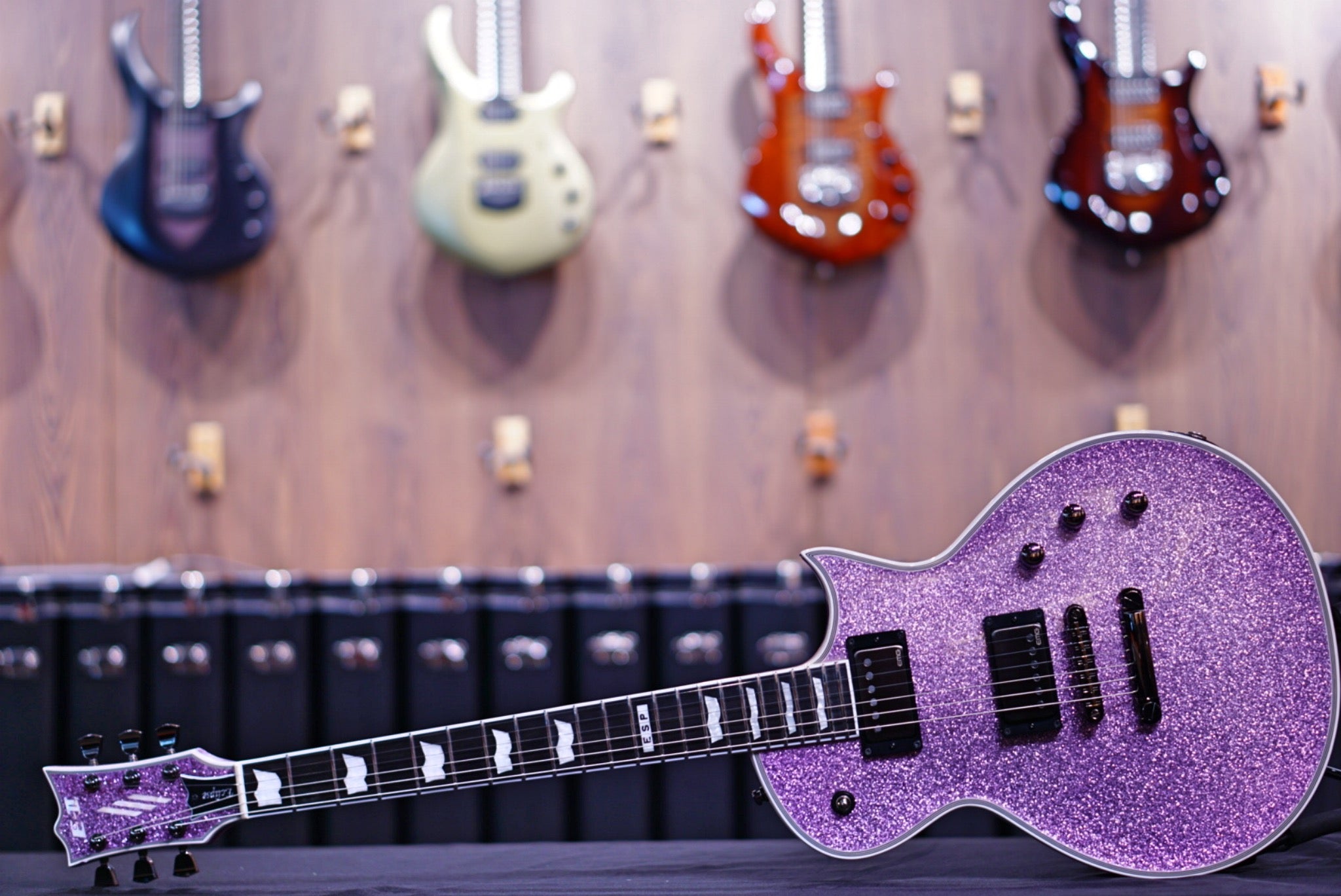 ESP E-II Eclipse EC-DB PURPLE SPARKLE ES9620223