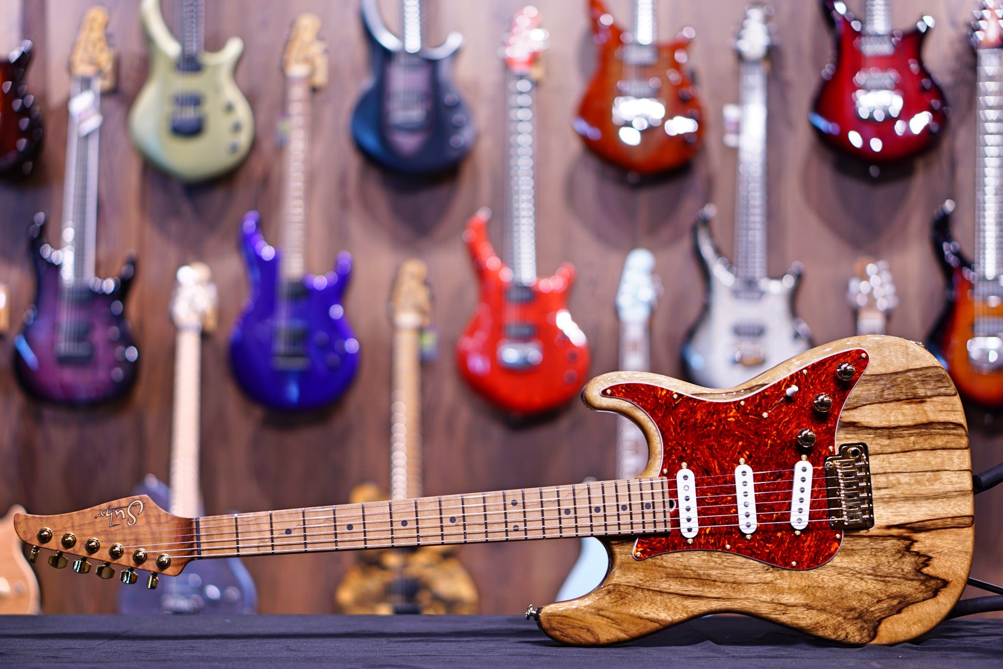 Suhr Classic Custom Black limba SSS 61649 - HIENDGUITAR   SUHR GUITAR