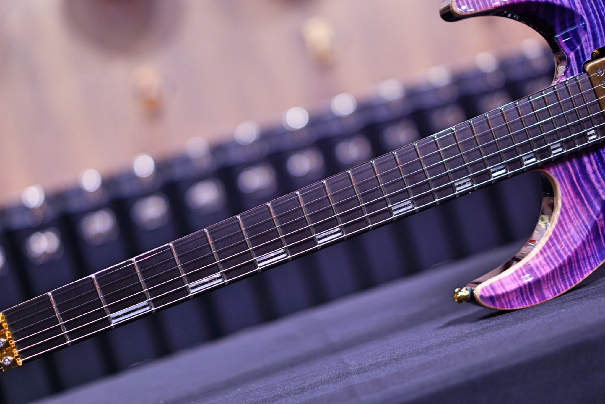 ESP Horizon FR CTM See Thru Pink-Purple Gradation E0921212 - HIENDGUITAR   ESP GUITAR