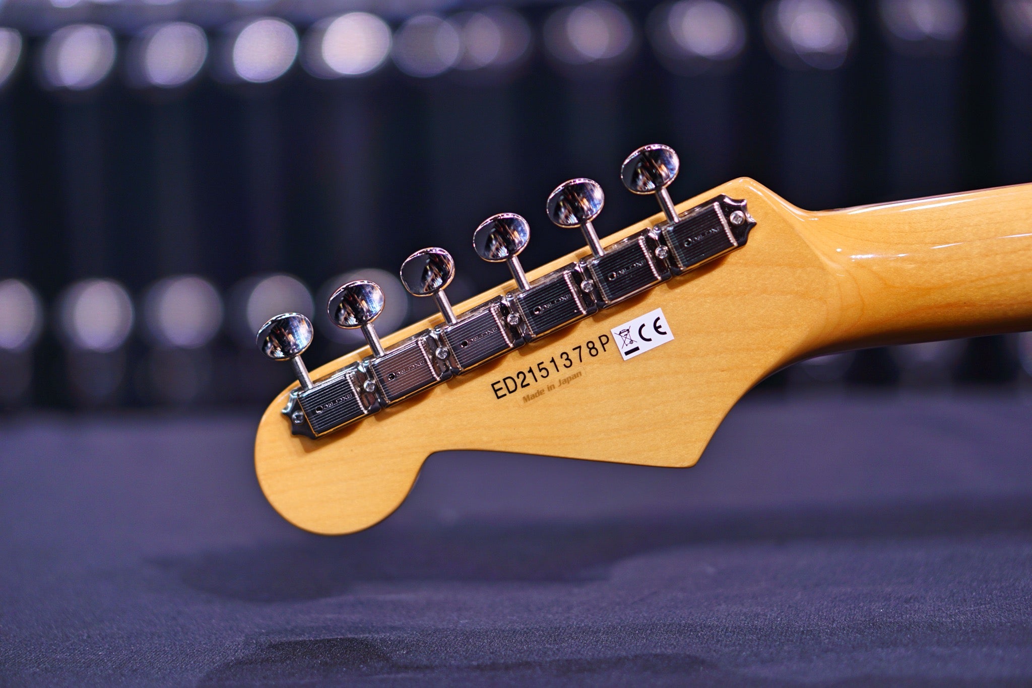 ESP Edwards E-ST-125ALPF Sonic blue ED2151378P - HIENDGUITAR   EDWARDS guitar