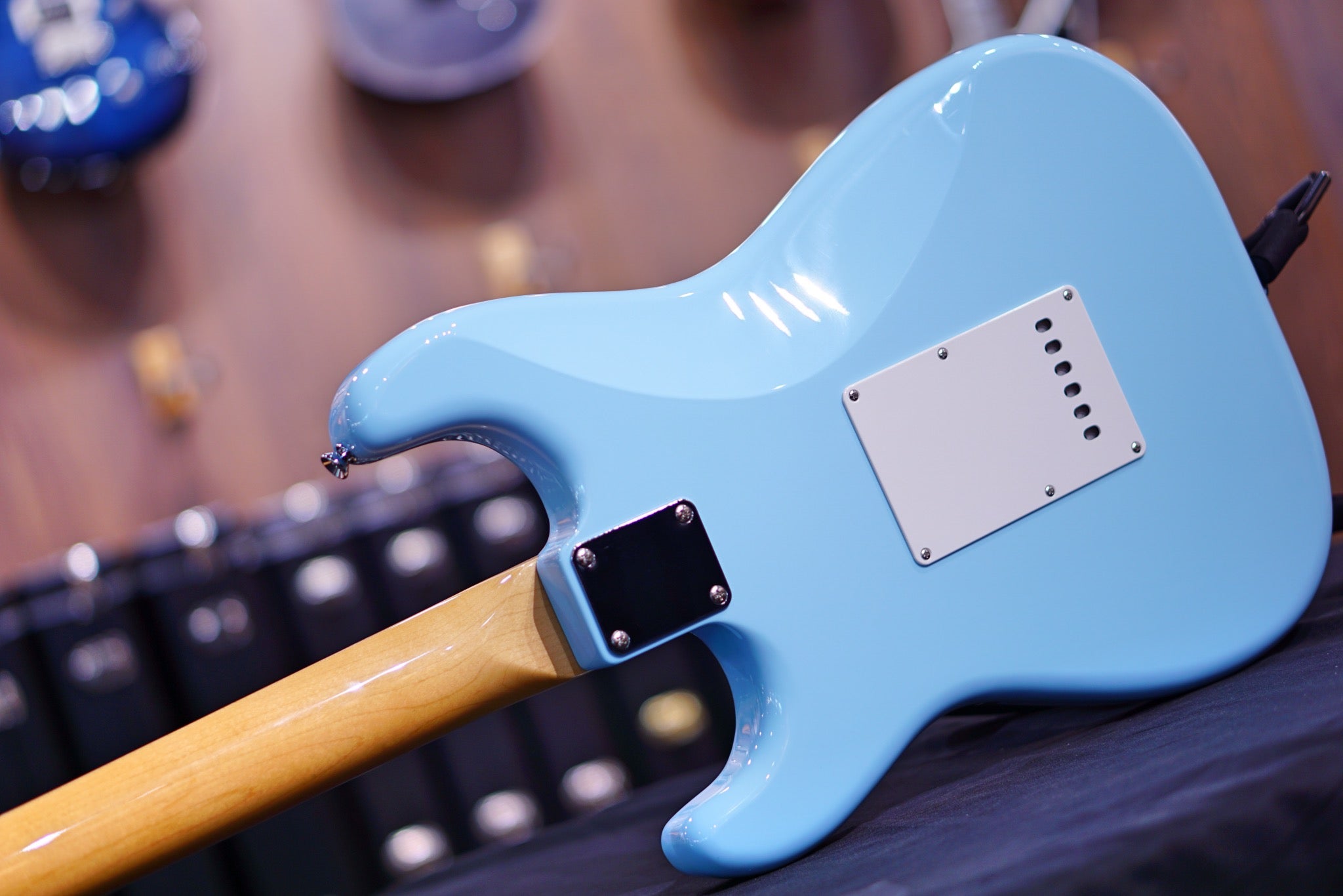 ESP Edwards E-ST-125ALPF Sonic blue ED2151378P - HIENDGUITAR   EDWARDS guitar