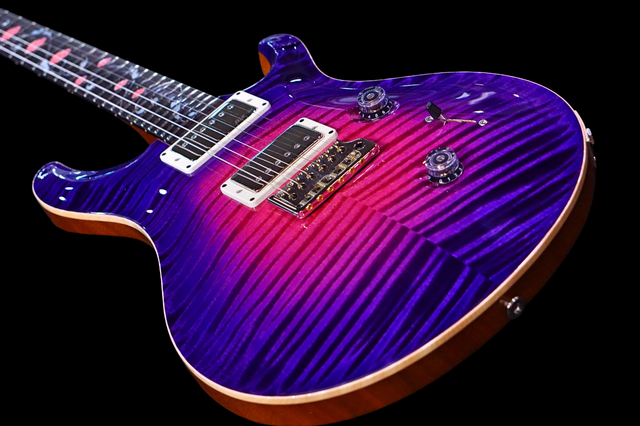 PRS PRIVATE STOCK ORIANTHI LIMITED EDITION Blooming Lotus Glow 354652 - HIENDGUITAR   PRS GUITAR