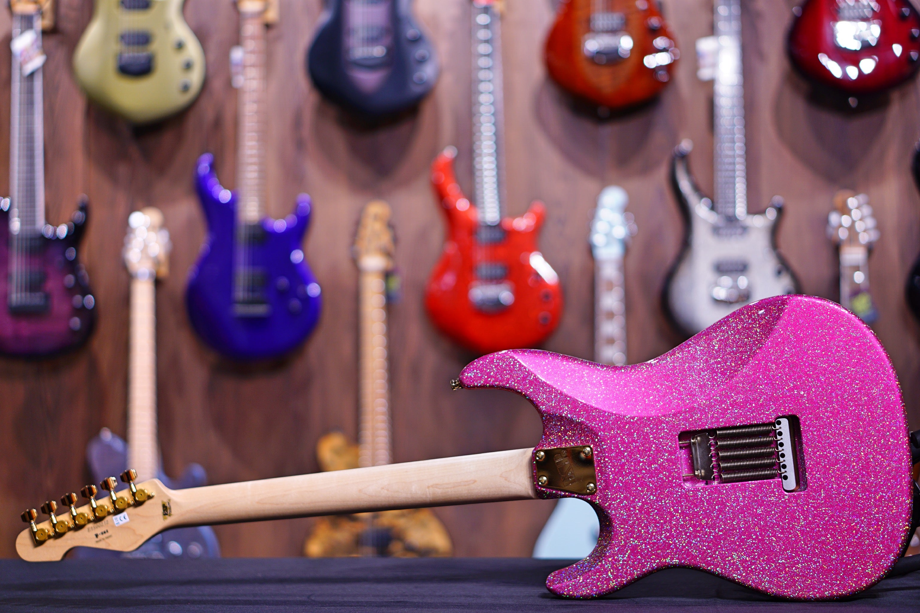 ESP SNAPPER Takayoshi Ohmura Custom -Twinkle Pink Rosewood fretboard E1500212 - HIENDGUITAR   ESP GUITAR