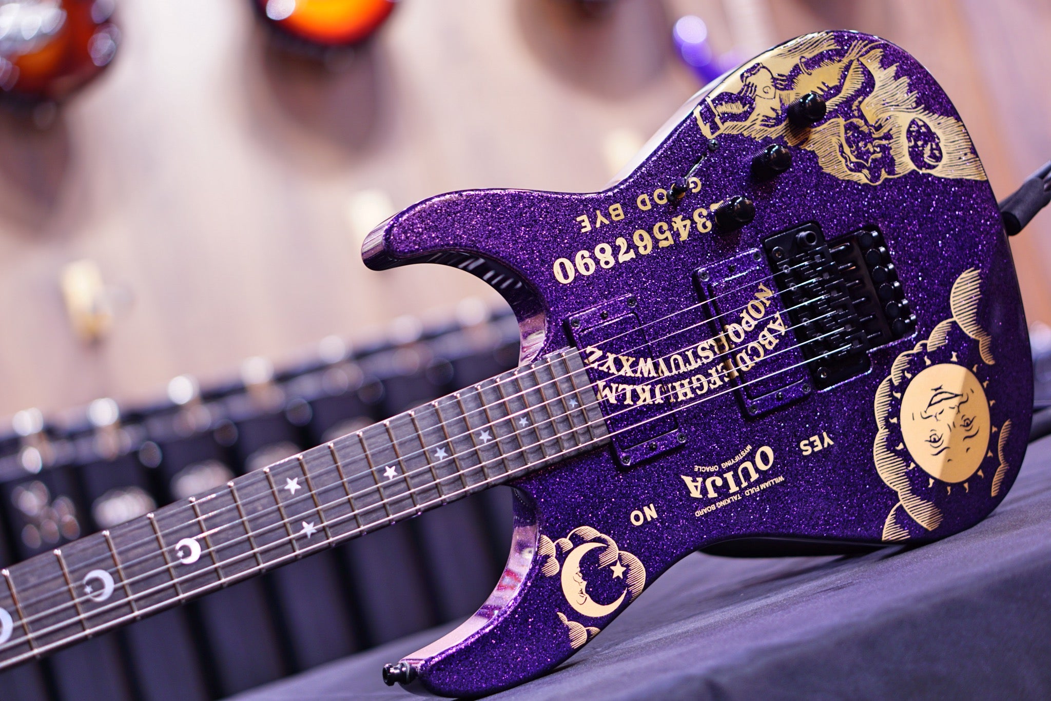 Kirk hammett signature on sale guitar ouija