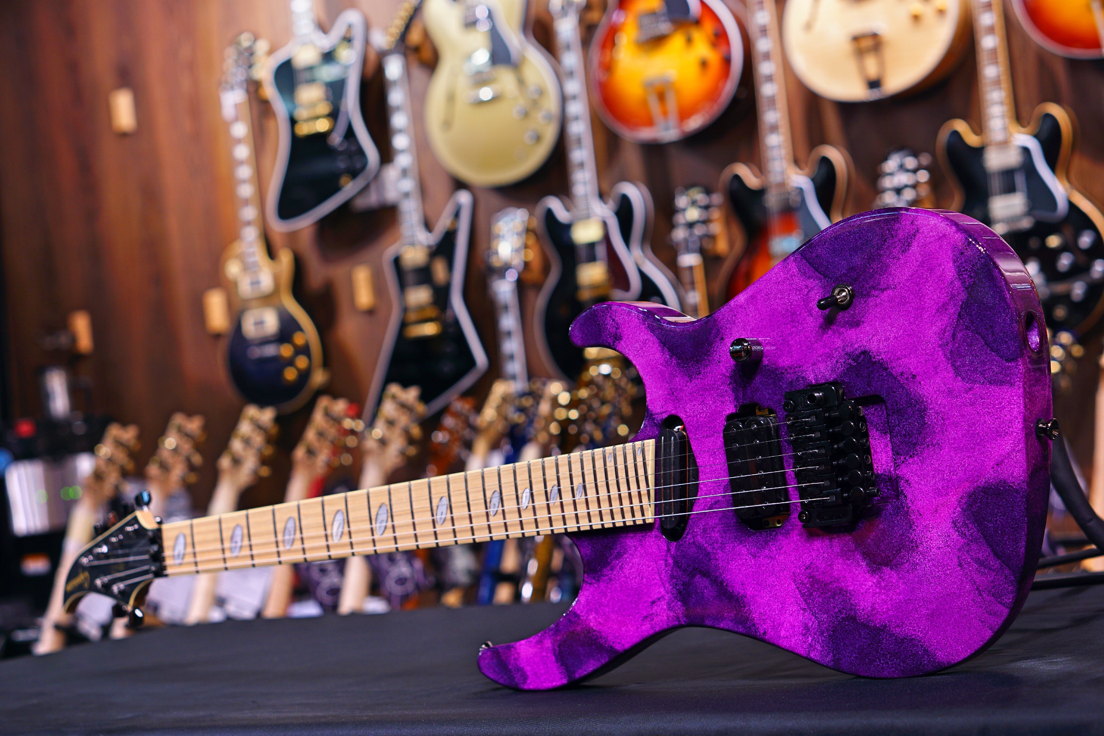 Caparison HORUS-M3 MF Amethyst Maple fretboard